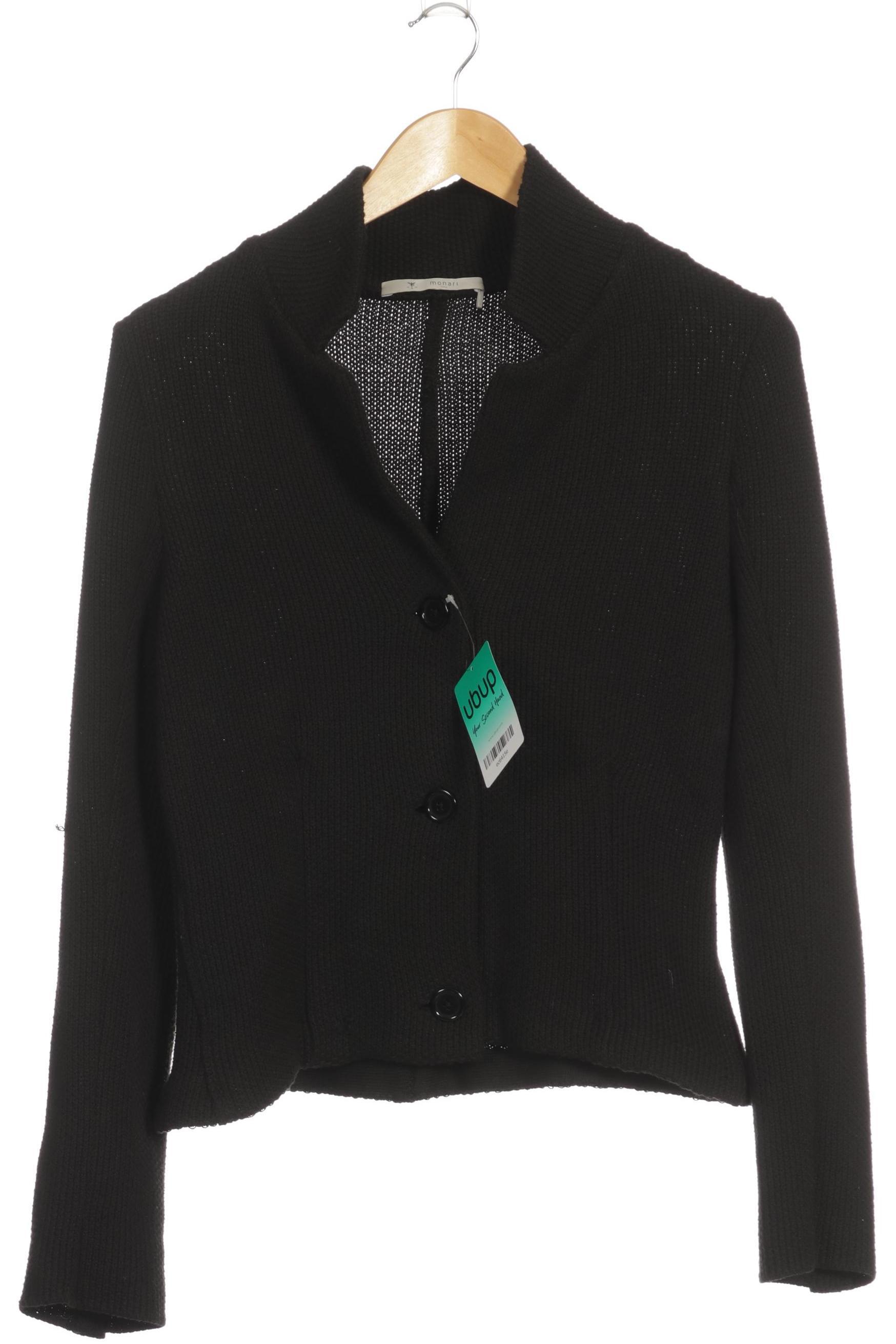 

monari Damen Strickjacke, schwarz, Gr.