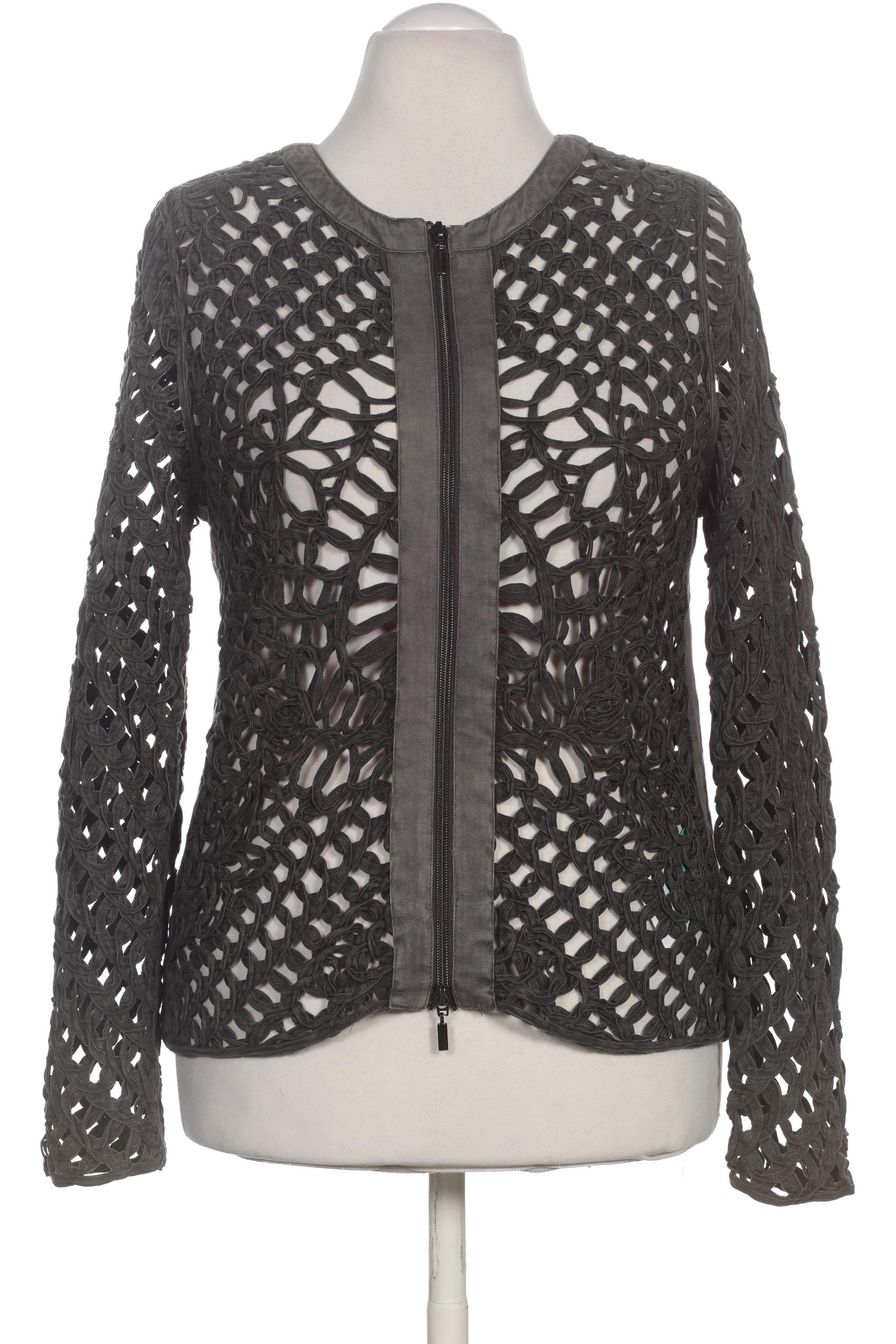 

monari Damen Strickjacke, grau, Gr. 40