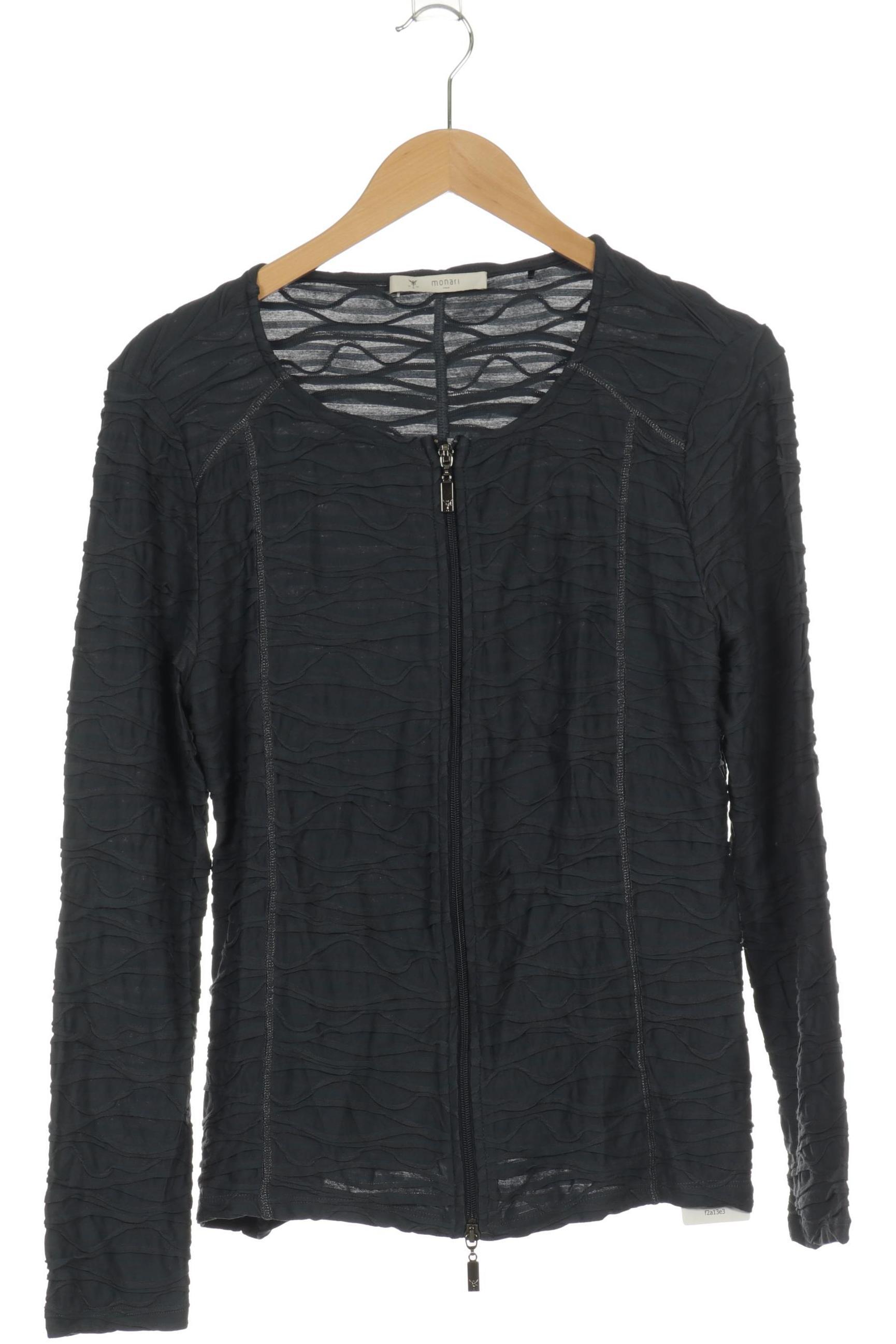 

monari Damen Strickjacke, blau, Gr. 42
