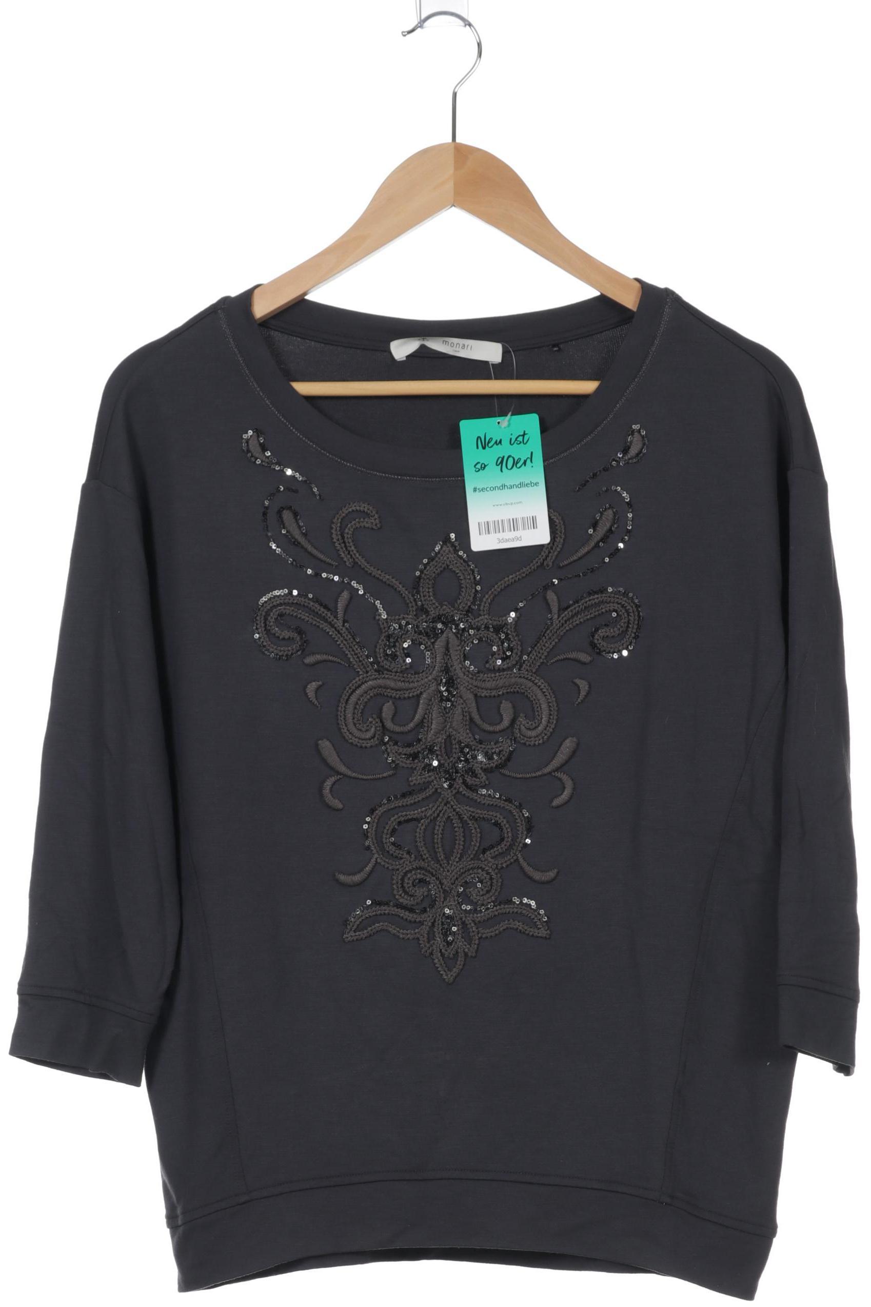 

monari Damen Sweatshirt, grau, Gr.