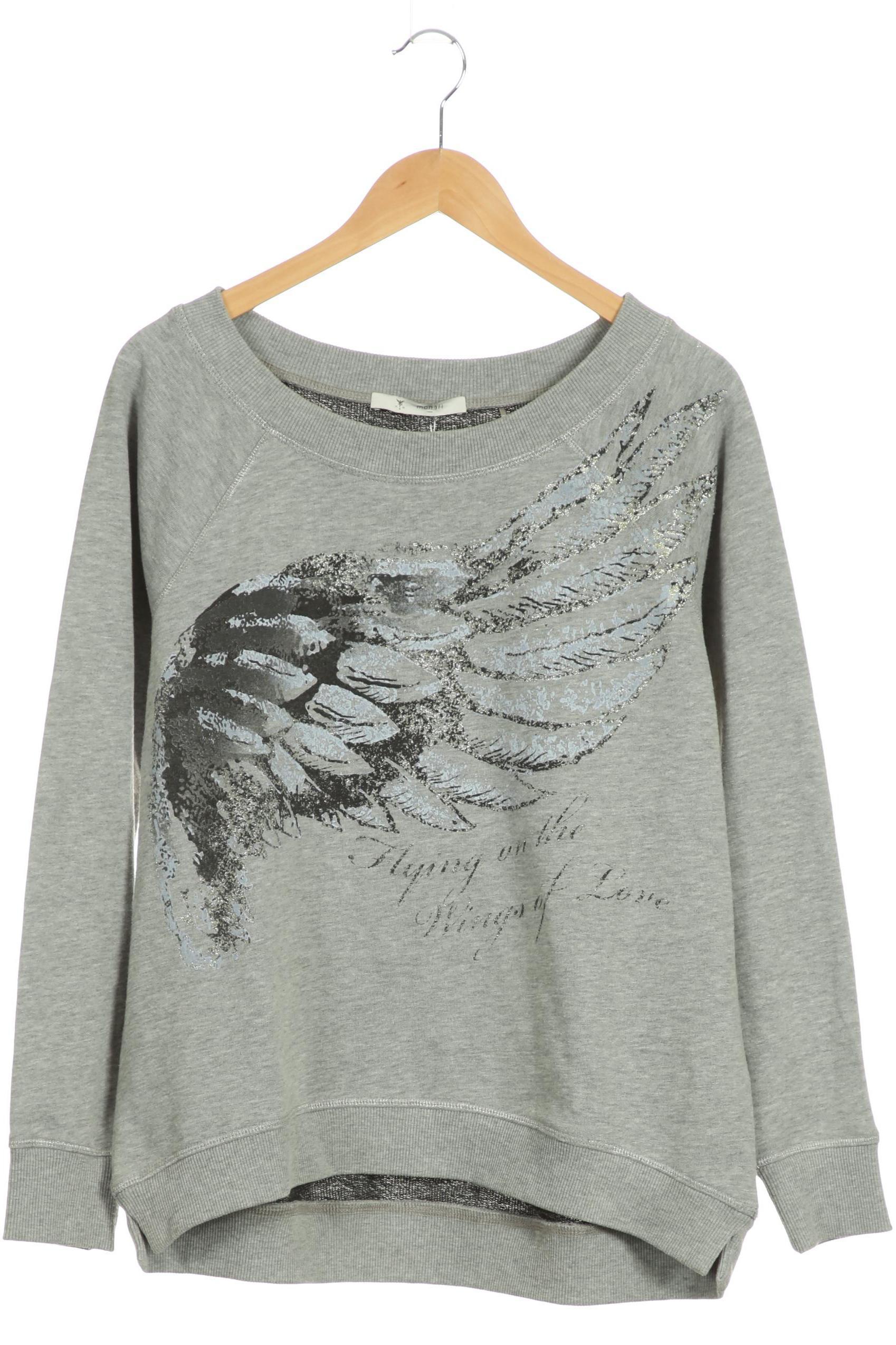 

monari Damen Sweatshirt, grau, Gr. 42