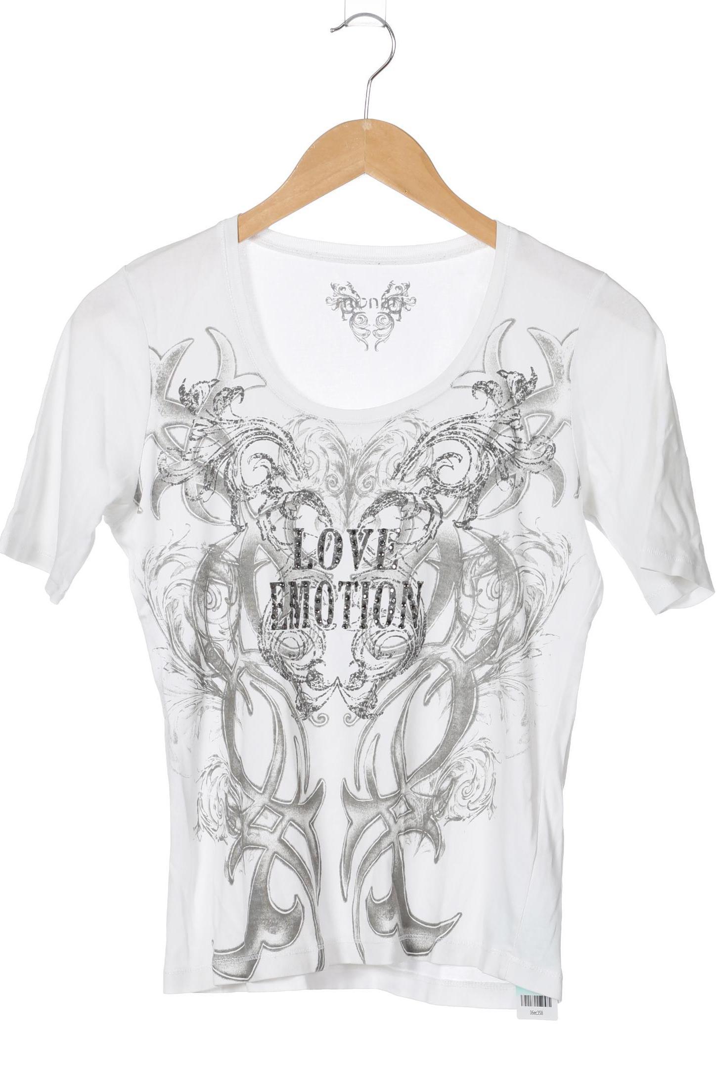 

monari Damen T-Shirt, weiß, Gr. 38
