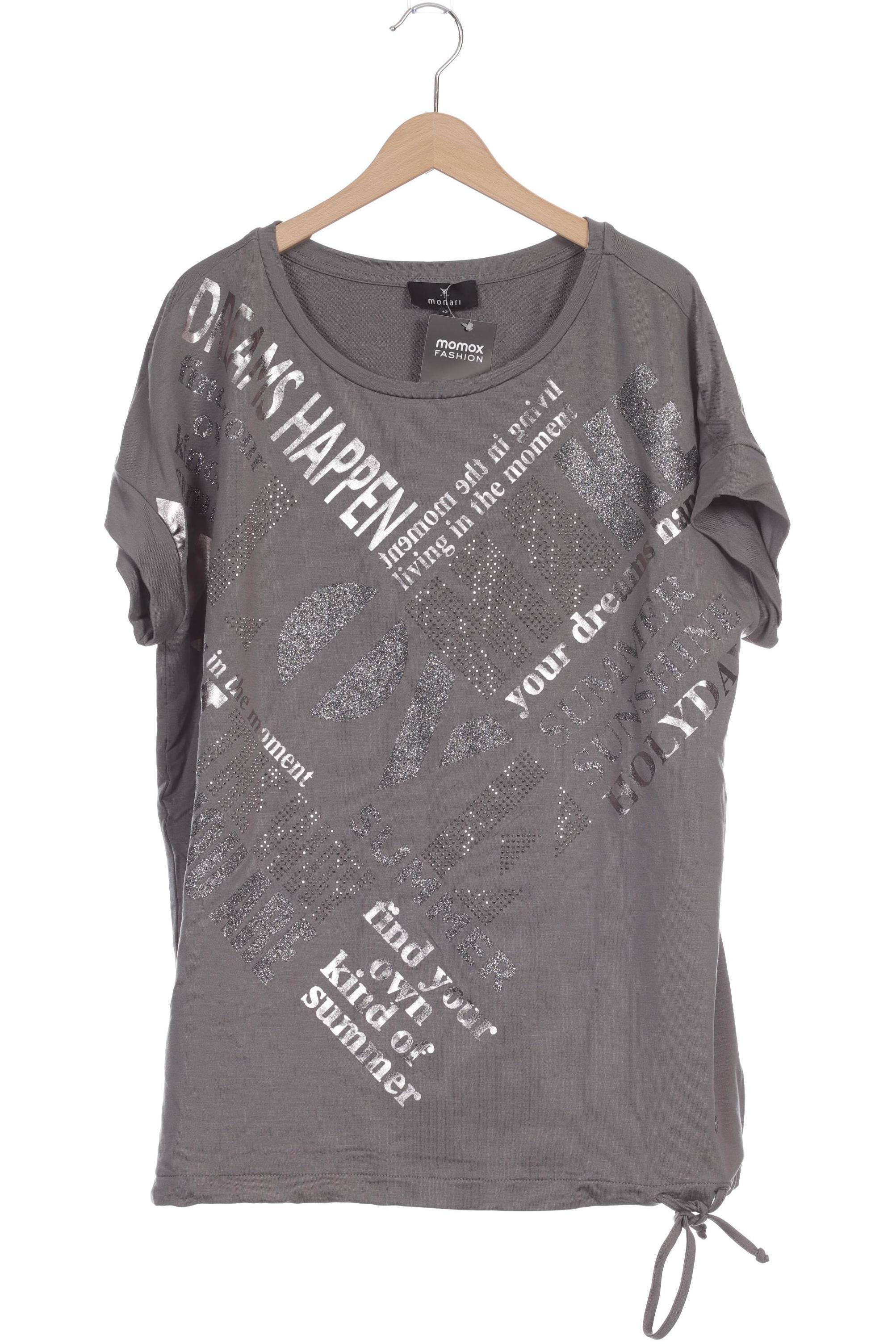

monari Damen T-Shirt, grau, Gr. 42