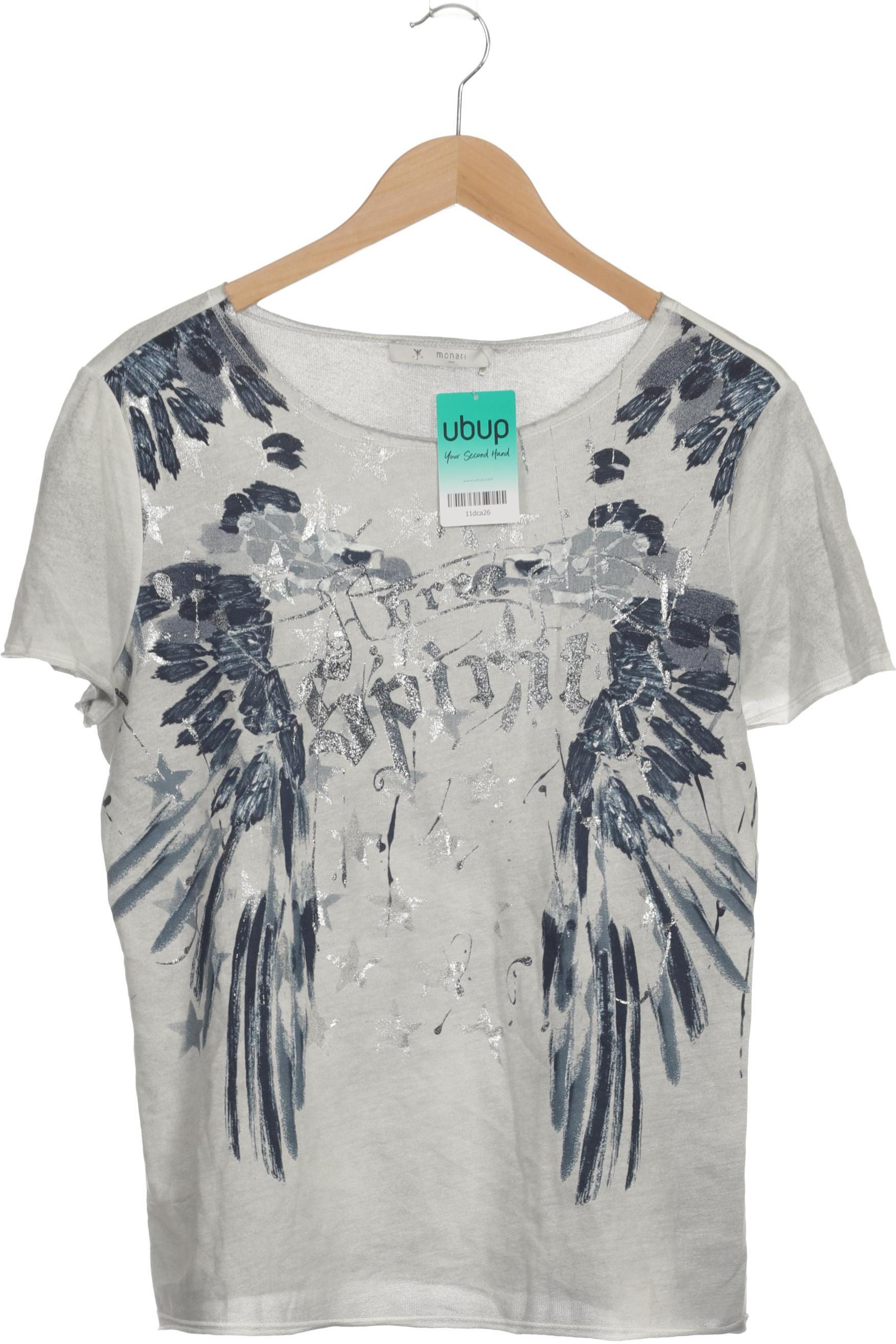 

monari Damen T-Shirt, grau, Gr. 40