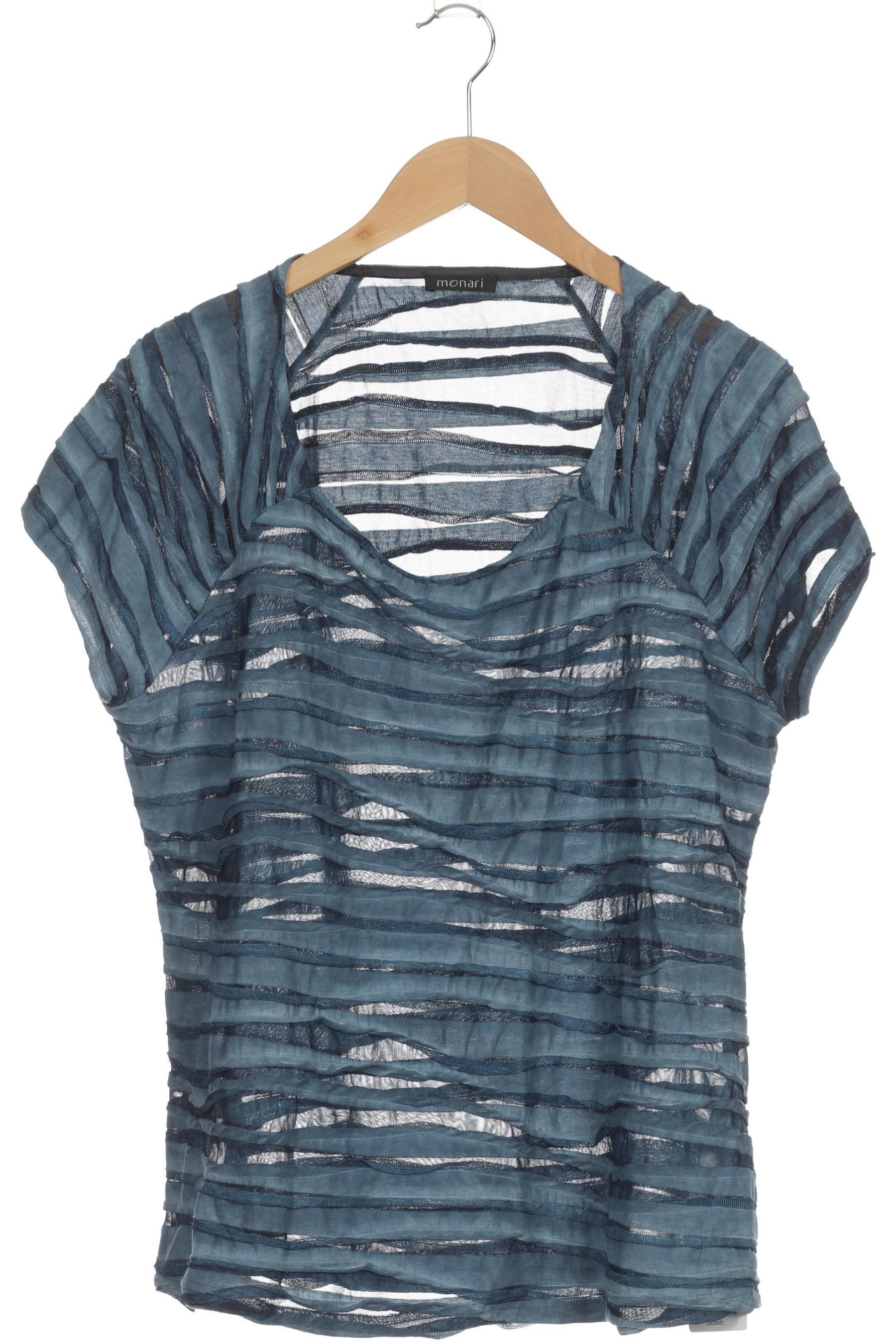 

monari Damen T-Shirt, blau, Gr. 46