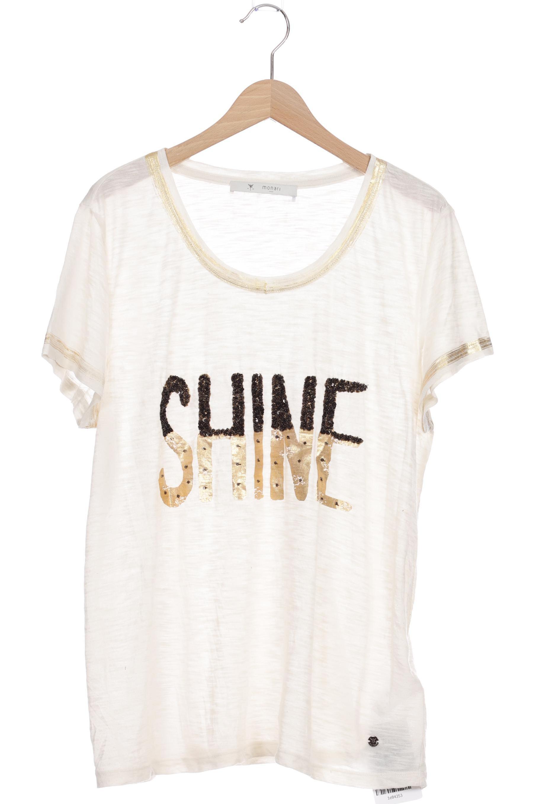 

monari Damen T-Shirt, beige, Gr. 38