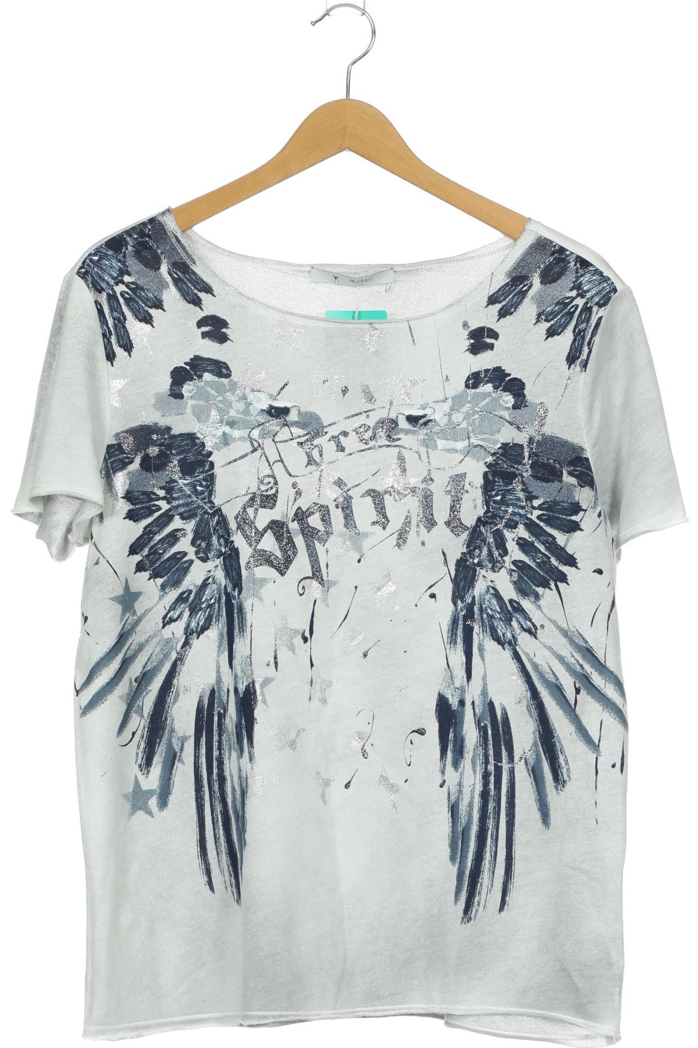 

monari Damen T-Shirt, grau, Gr. 40