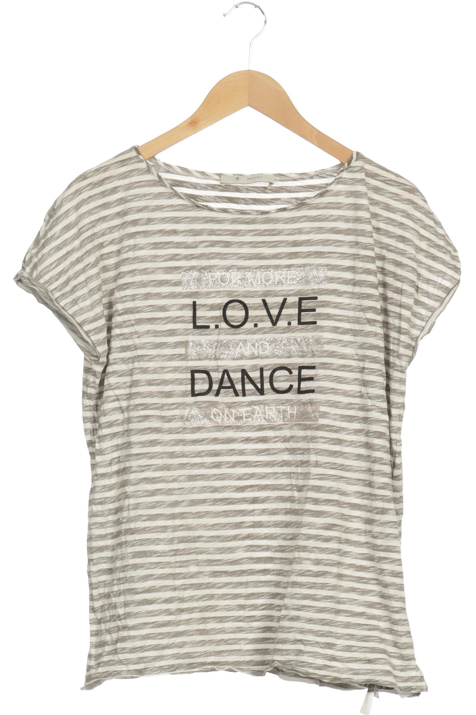 

monari Damen T-Shirt, grau, Gr. 40