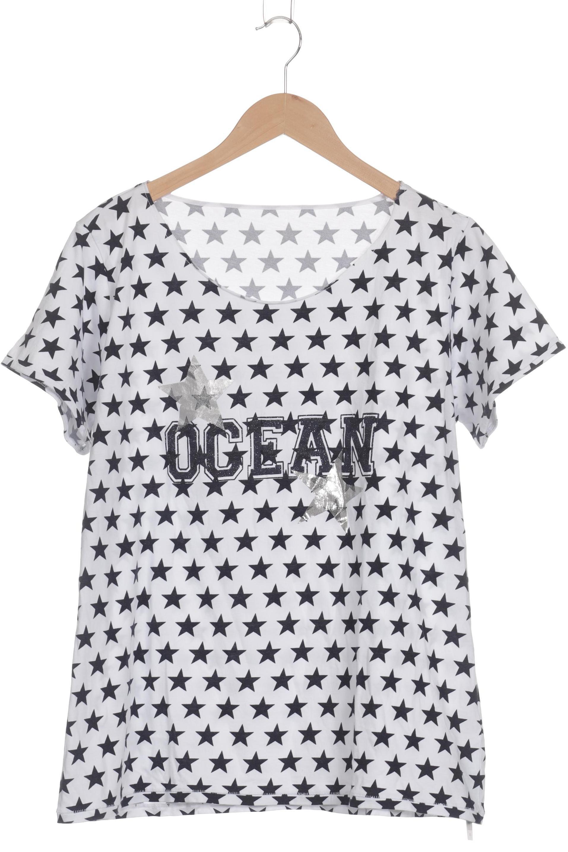 

monari Damen T-Shirt, weiß, Gr. 46