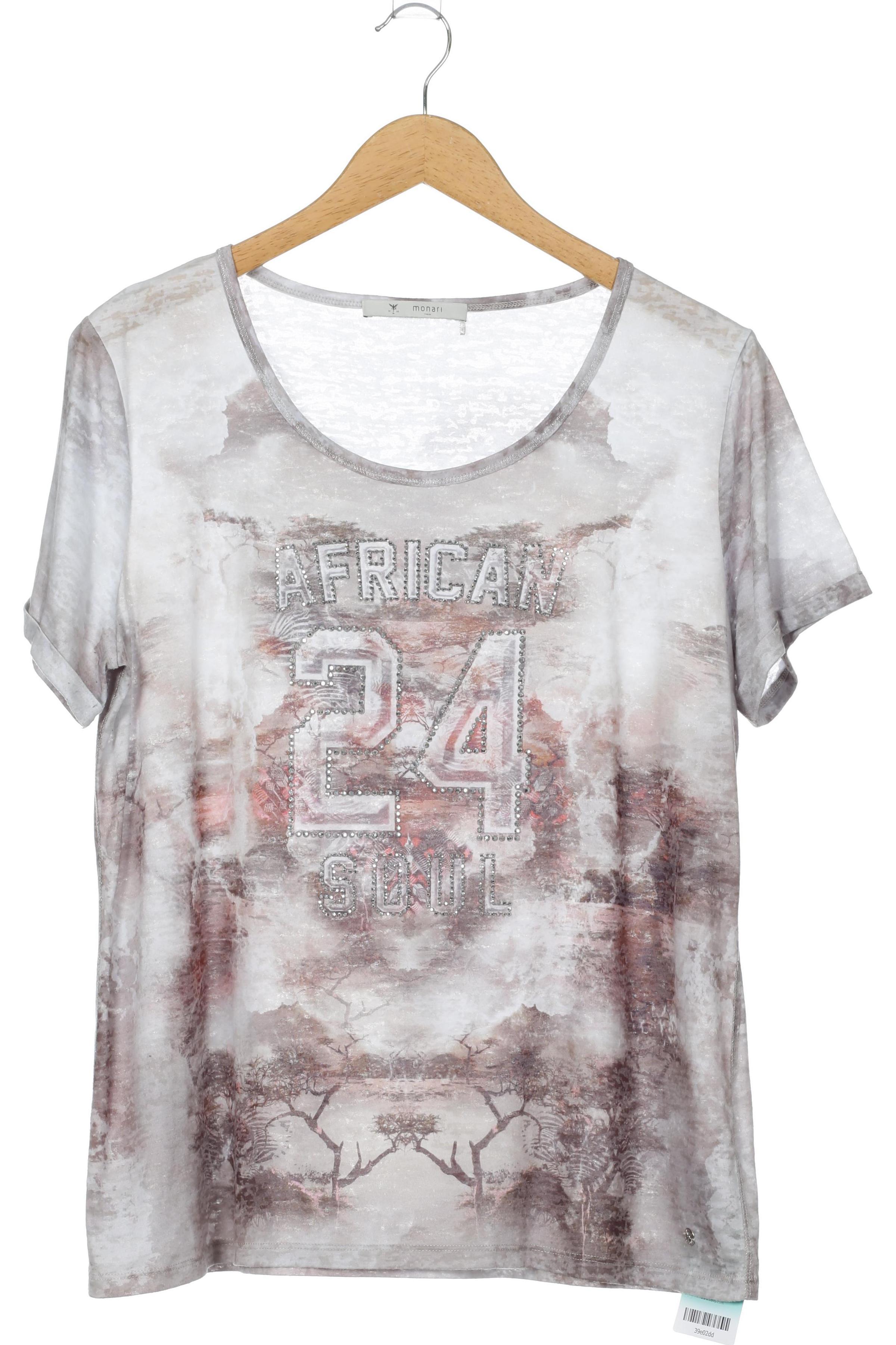 

monari Damen T-Shirt, grau, Gr. 44