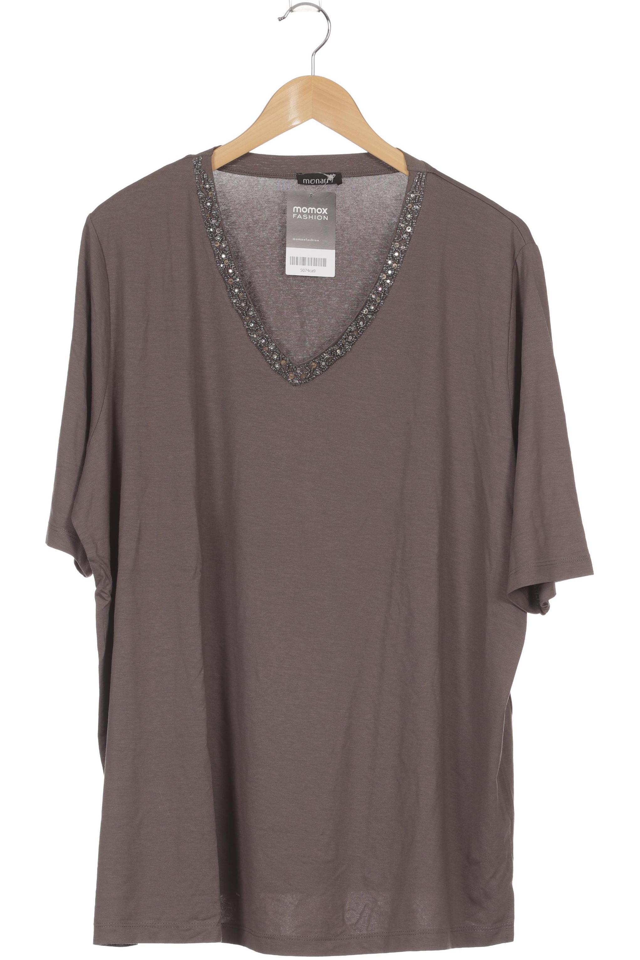 

monari Damen T-Shirt, braun, Gr. 50