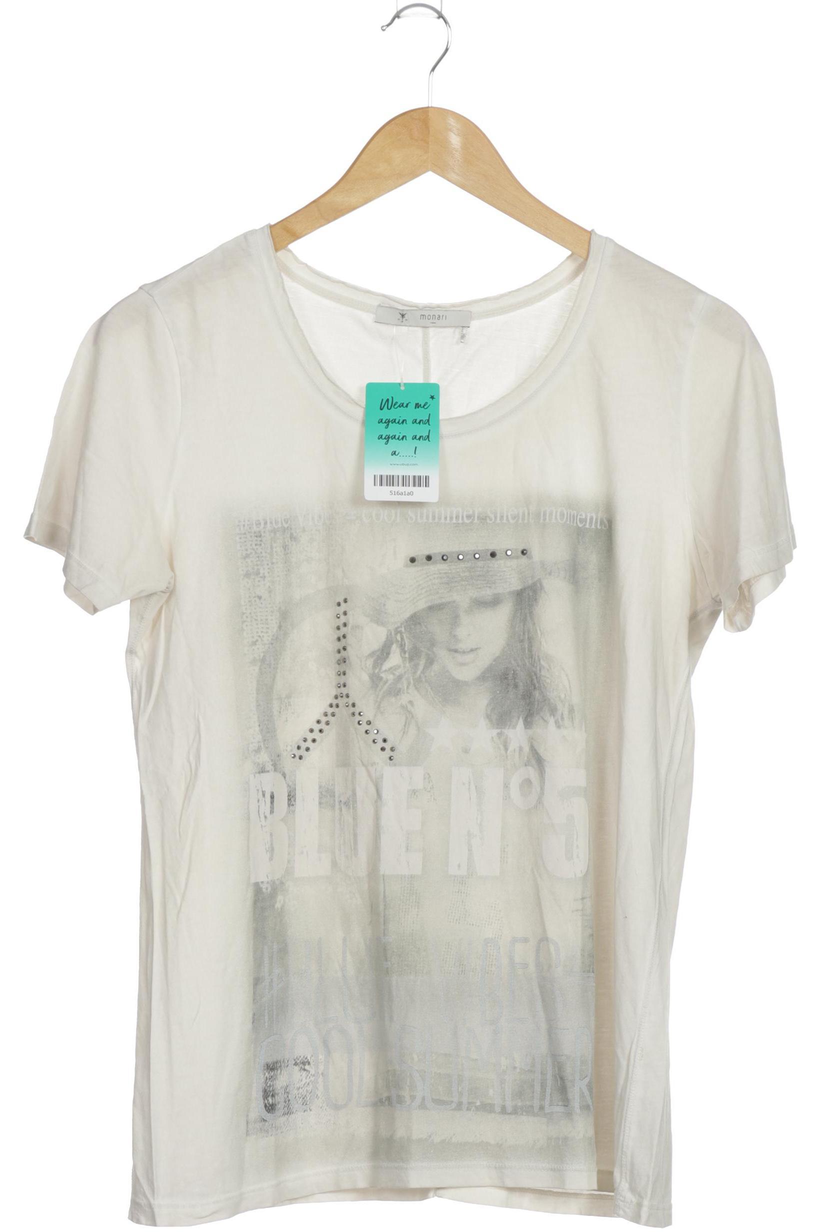 

monari Damen T-Shirt, beige, Gr.