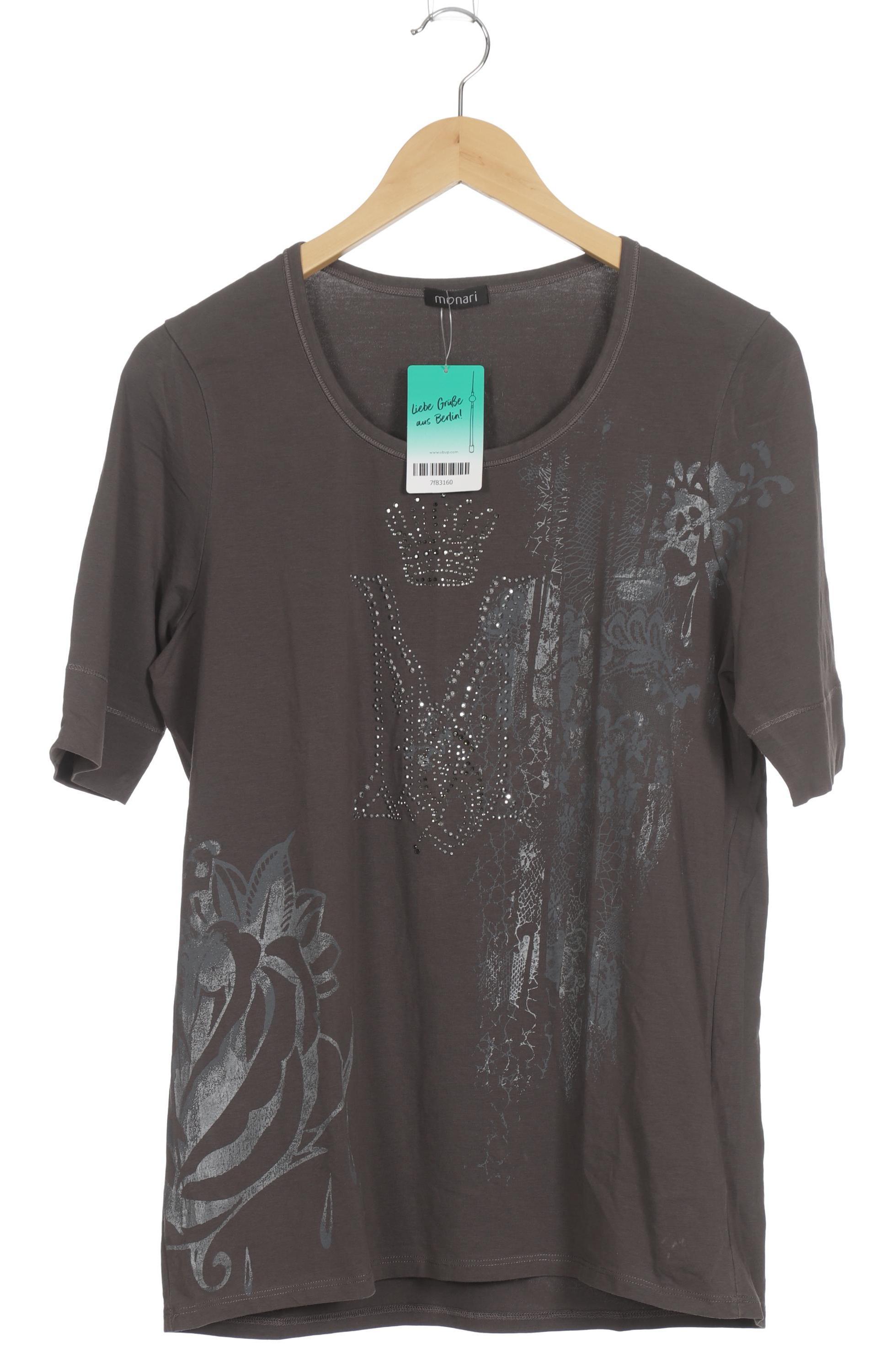 

monari Damen T-Shirt, grau, Gr. 44