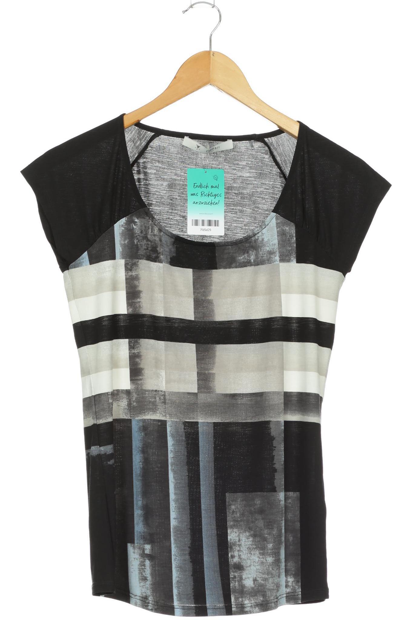 

monari Damen T-Shirt, schwarz, Gr. 36