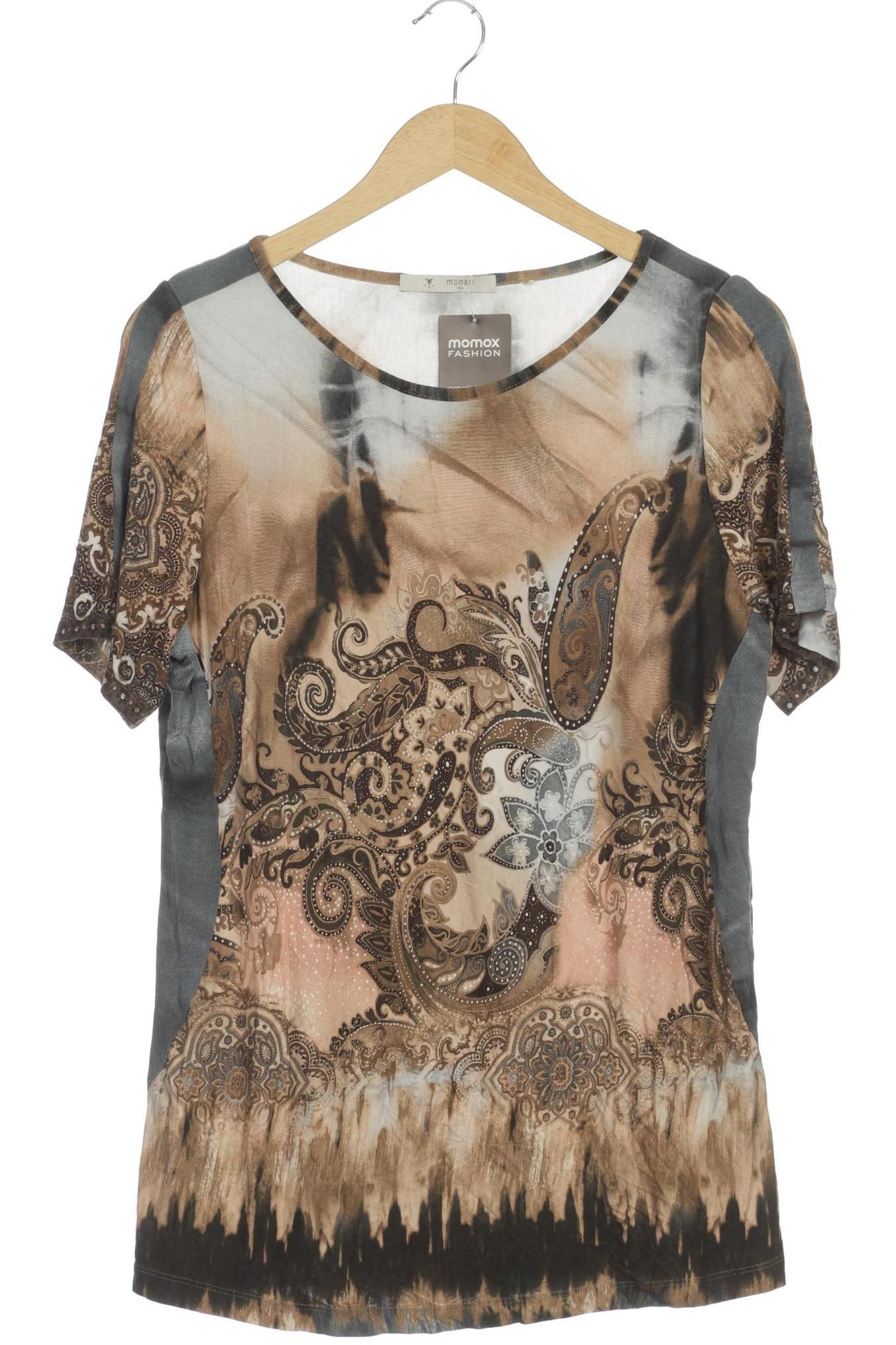 

monari Damen T-Shirt, braun, Gr. 46