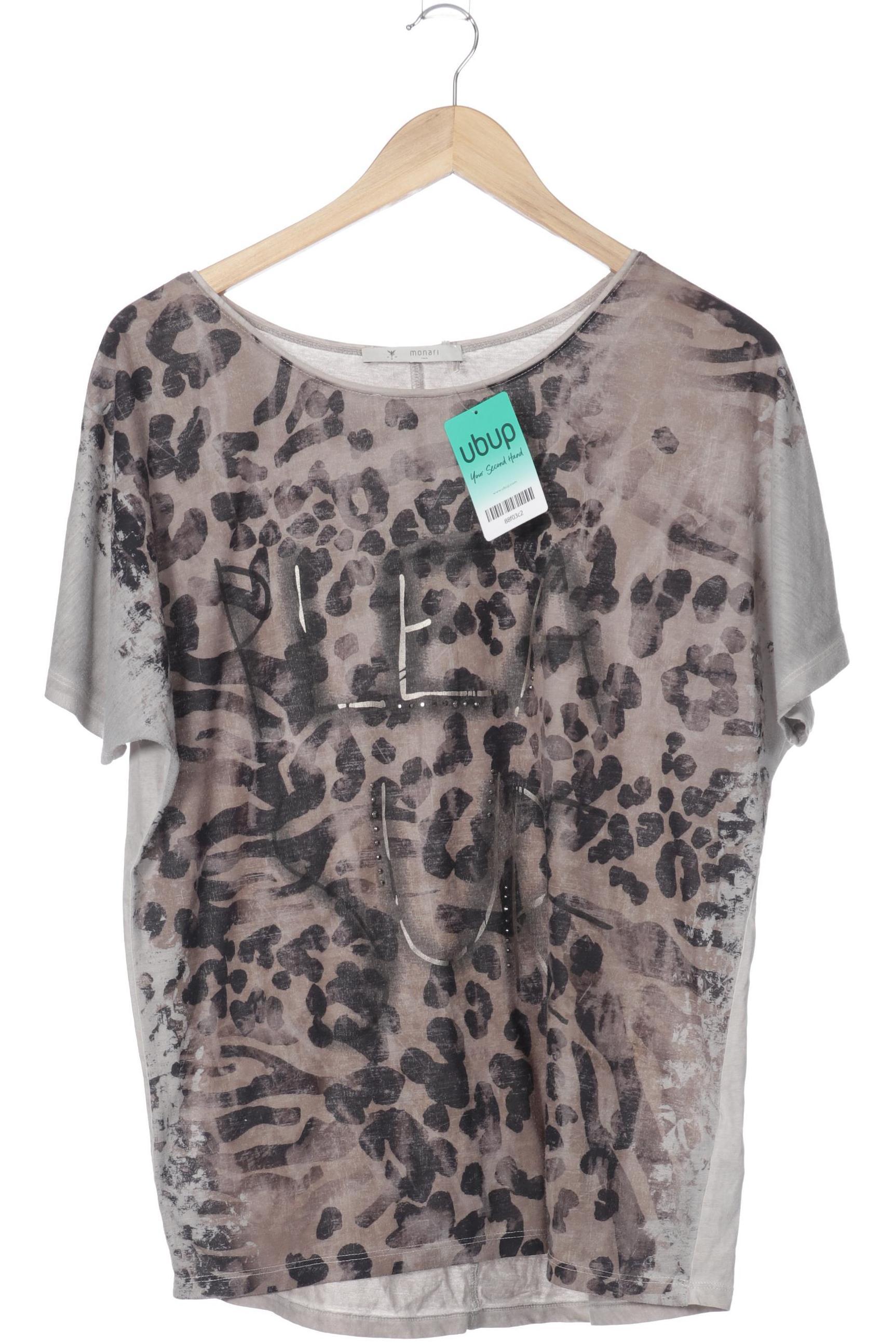 

monari Damen T-Shirt, grau, Gr. 38