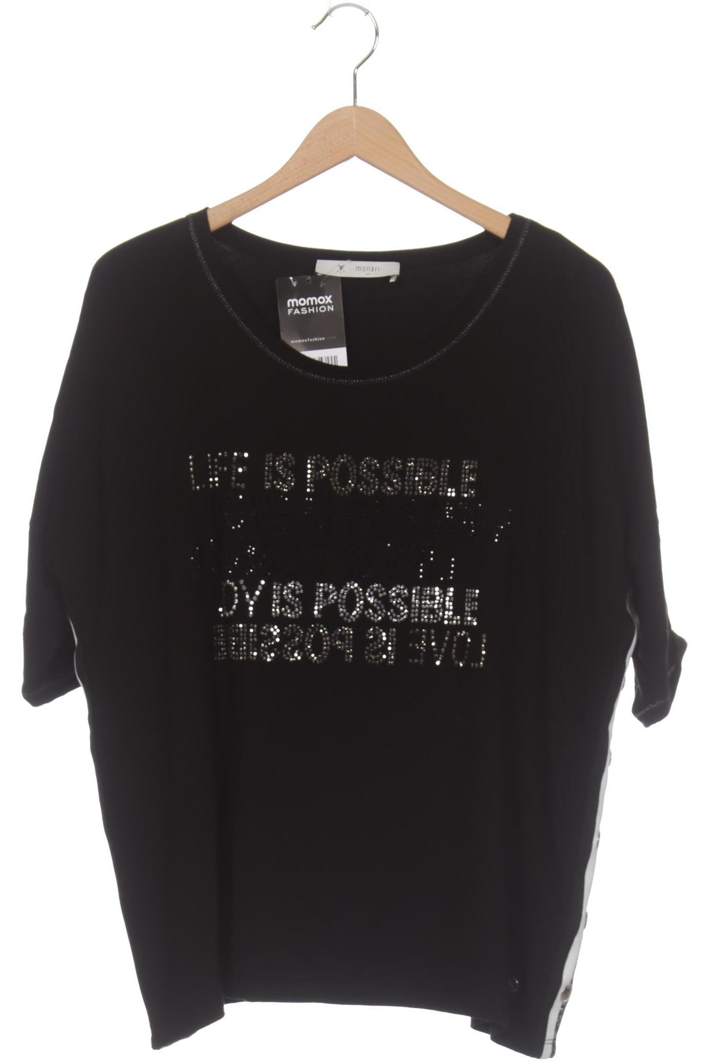 

monari Damen Bluse, schwarz, Gr. 38