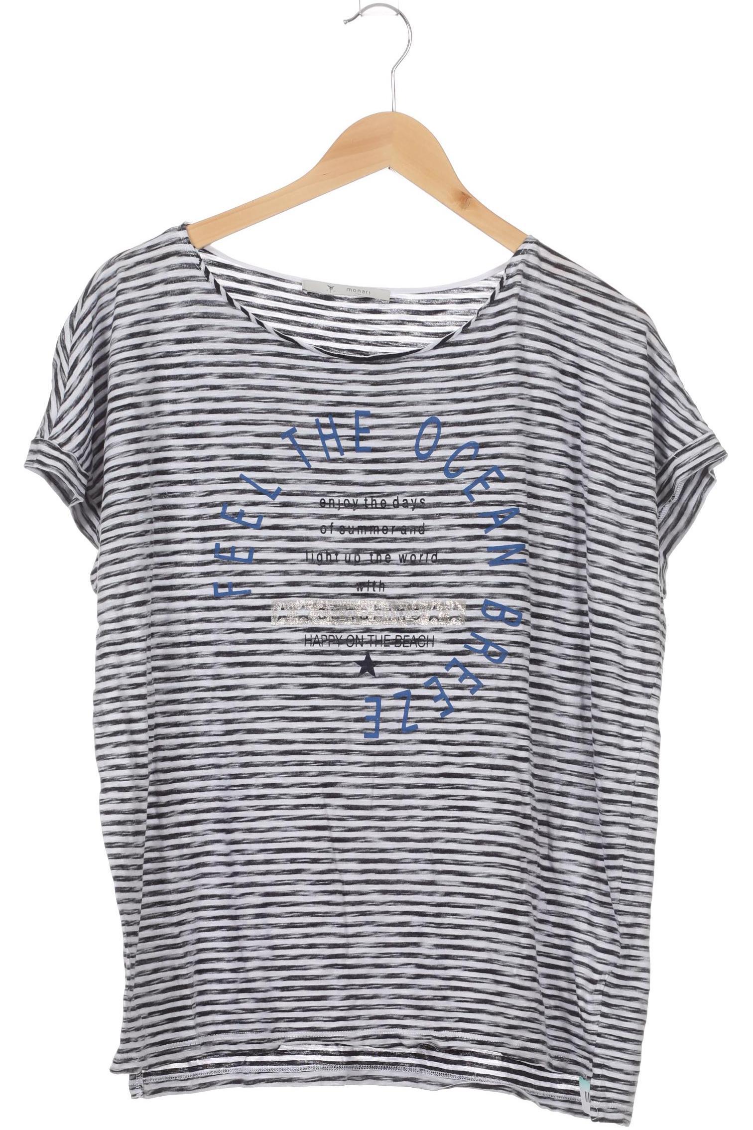 

monari Damen T-Shirt, schwarz, Gr. 42