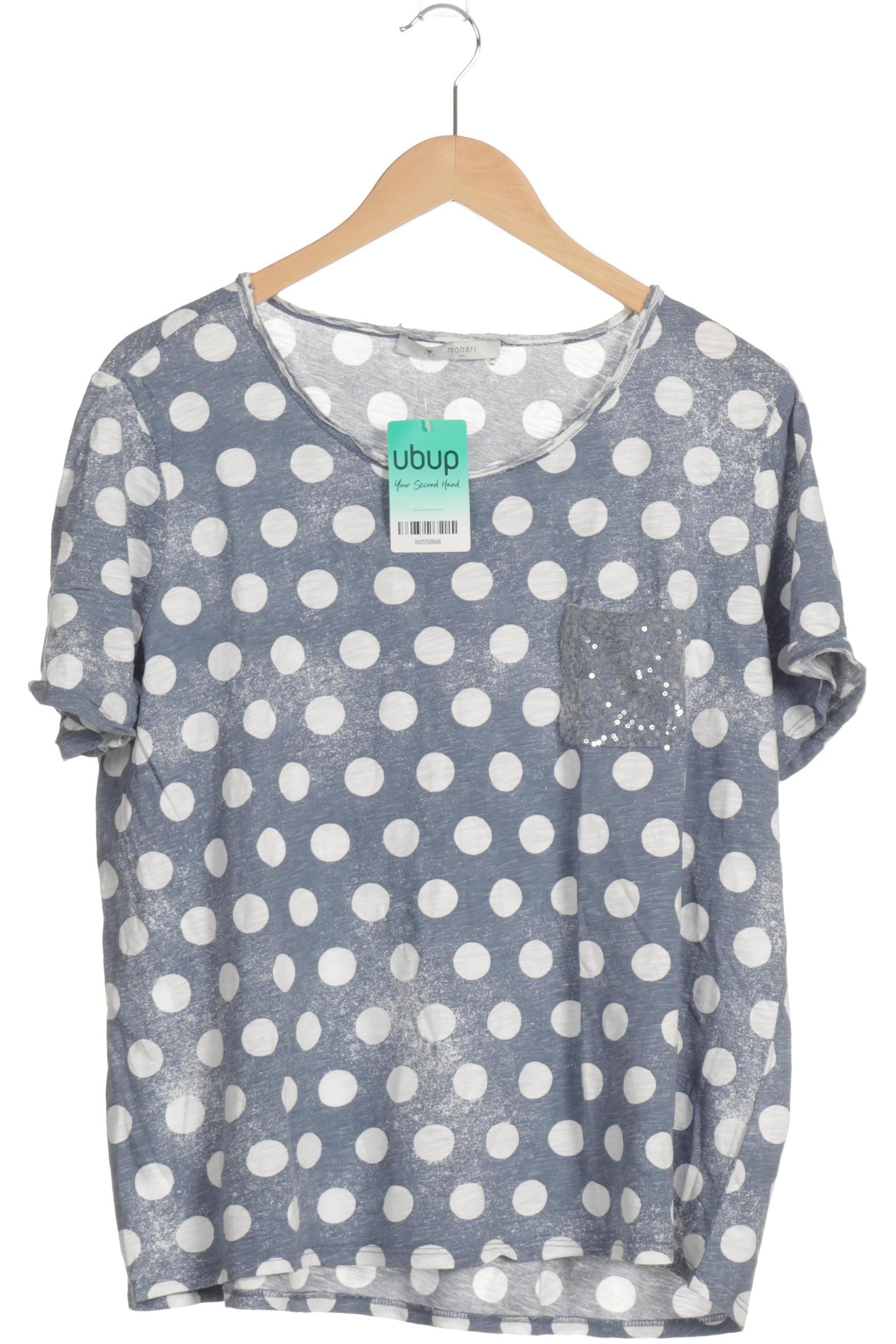 

monari Damen T-Shirt, blau, Gr. 46