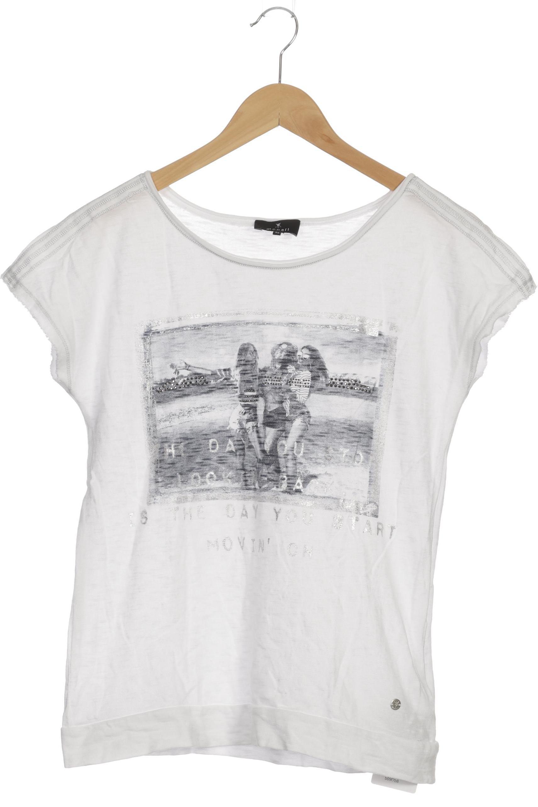 

monari Damen T-Shirt, weiß, Gr. 36
