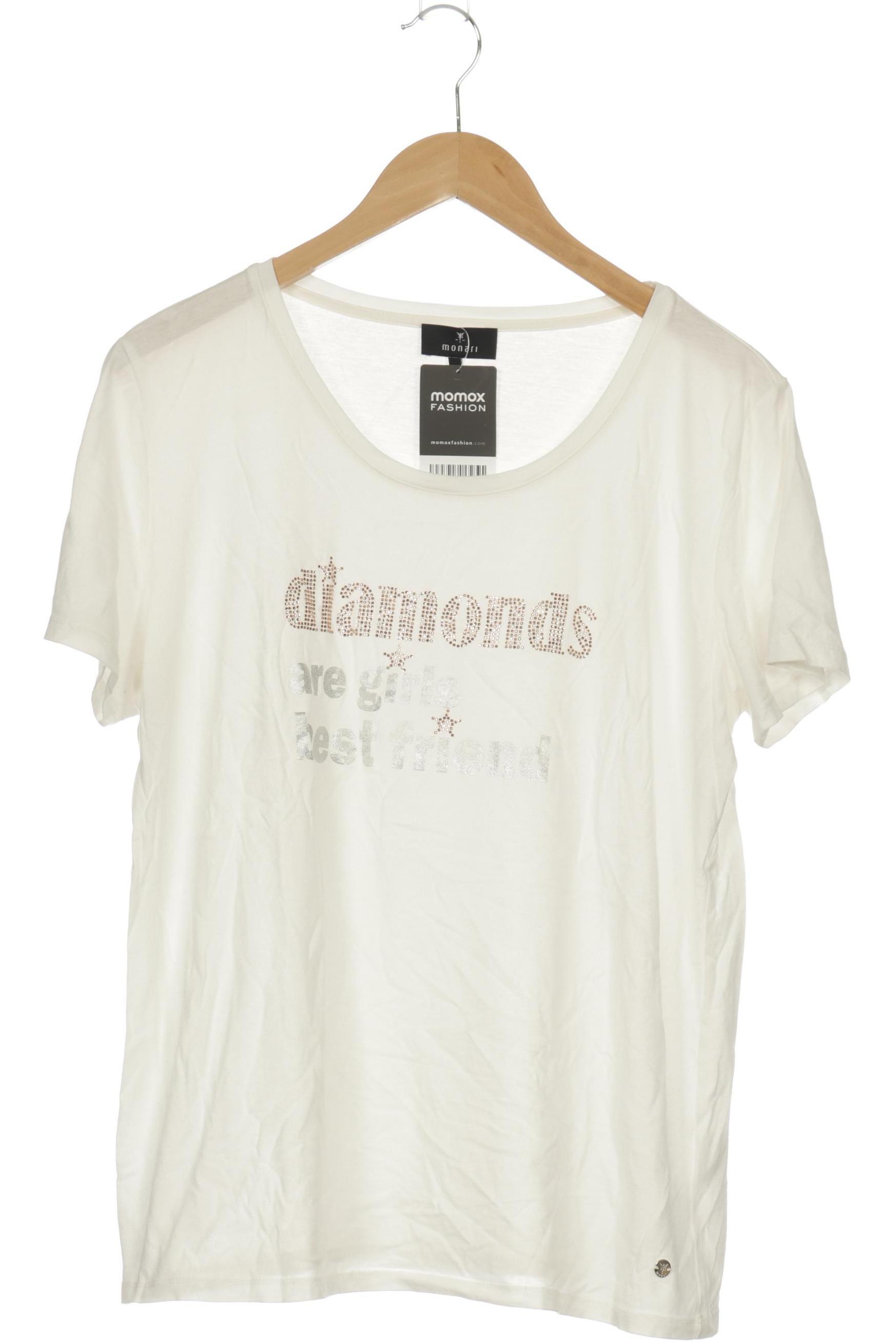 

monari Damen T-Shirt, weiß, Gr. 44