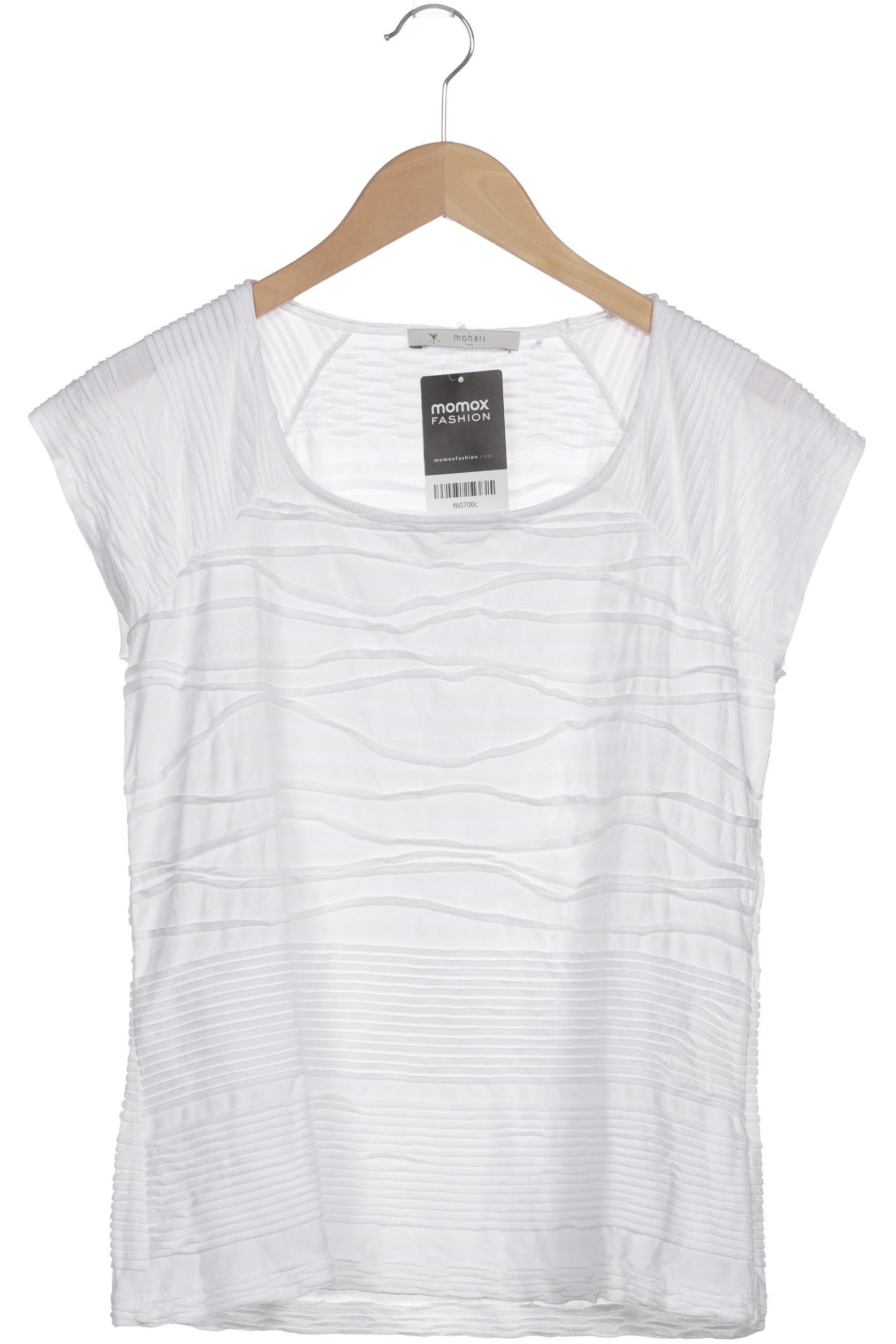 

monari Damen T-Shirt, weiß, Gr. 40
