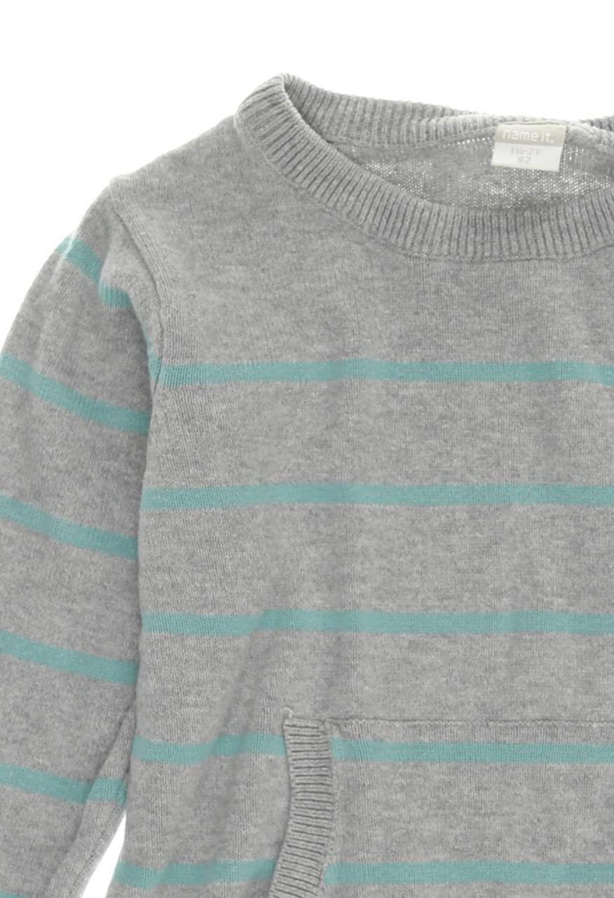 Thumbnail - name it Mädchen Kleid, grau, Gr. 92