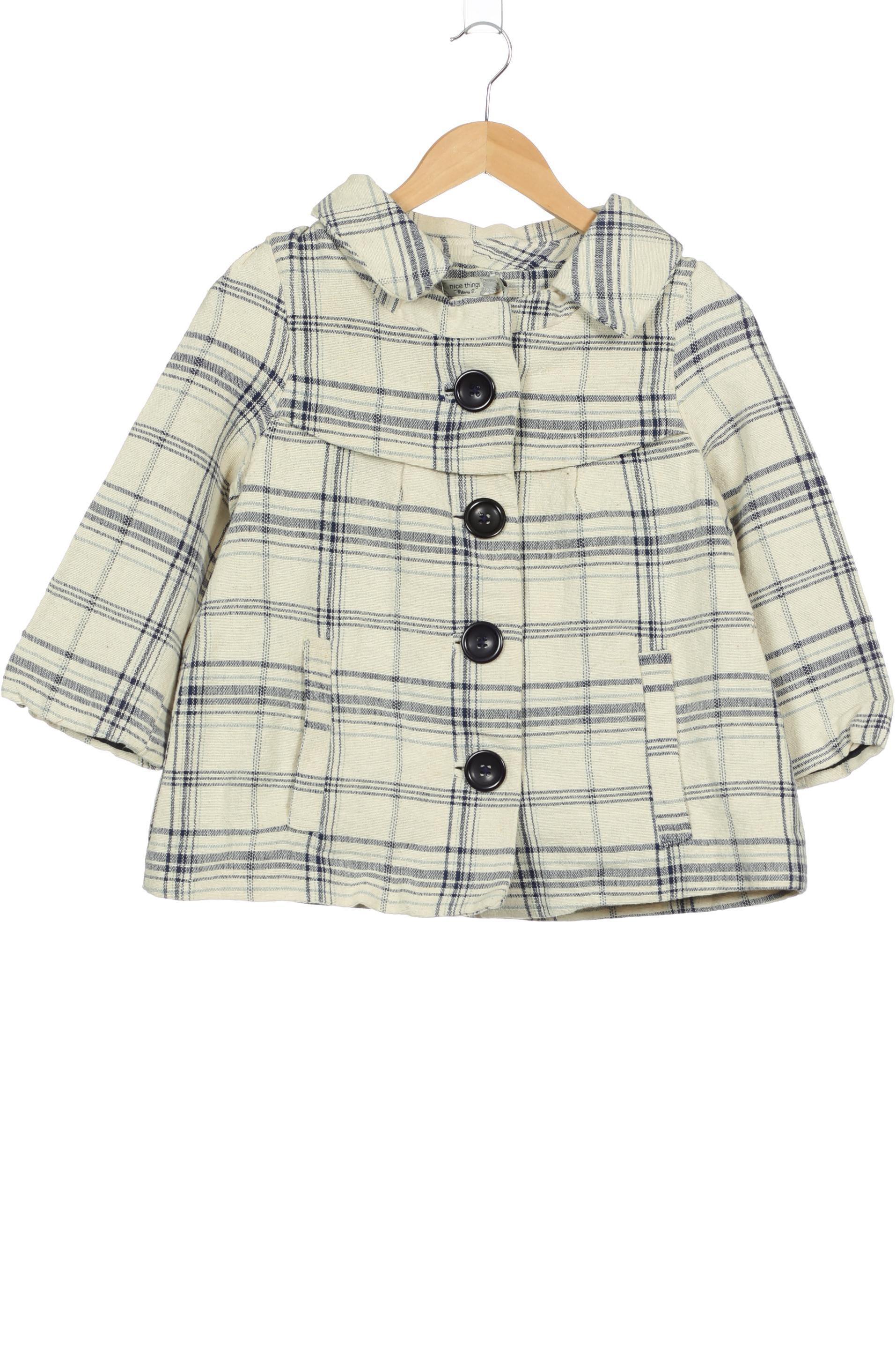 

nice things Damen Jacke, weiß, Gr. 36