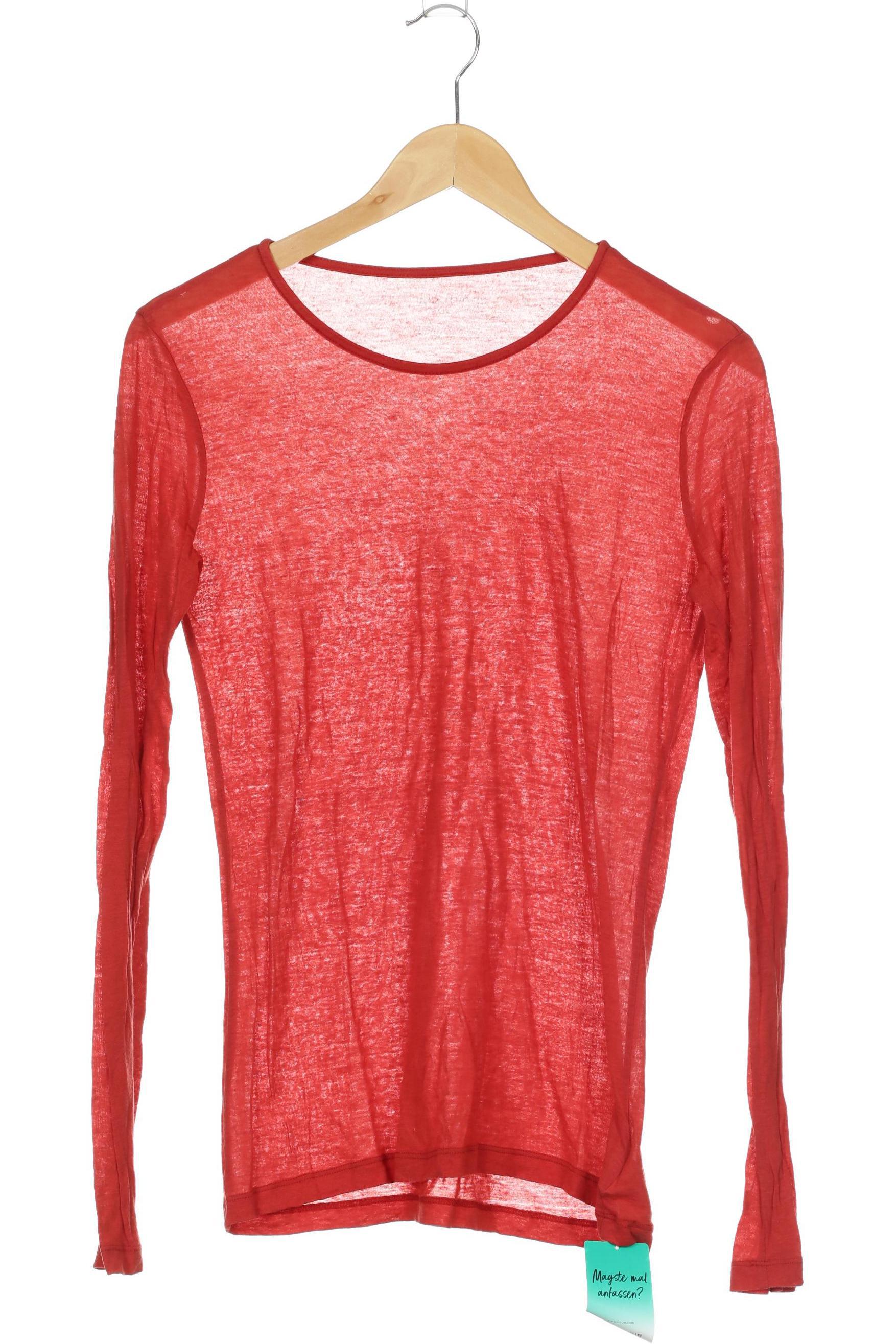 

nice things Damen Langarmshirt, rot, Gr.