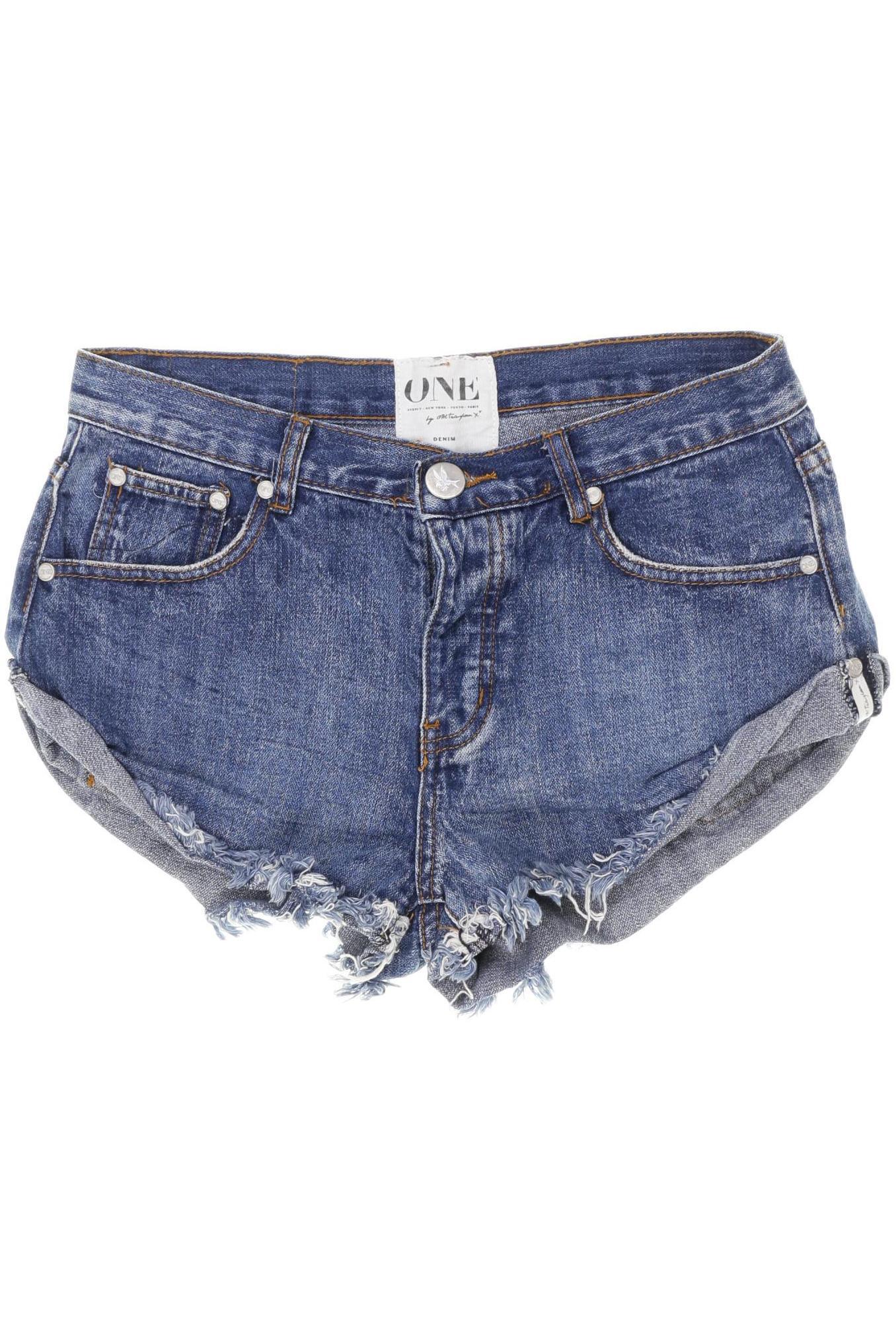 

one teaspoon Damen Shorts, blau, Gr. 31