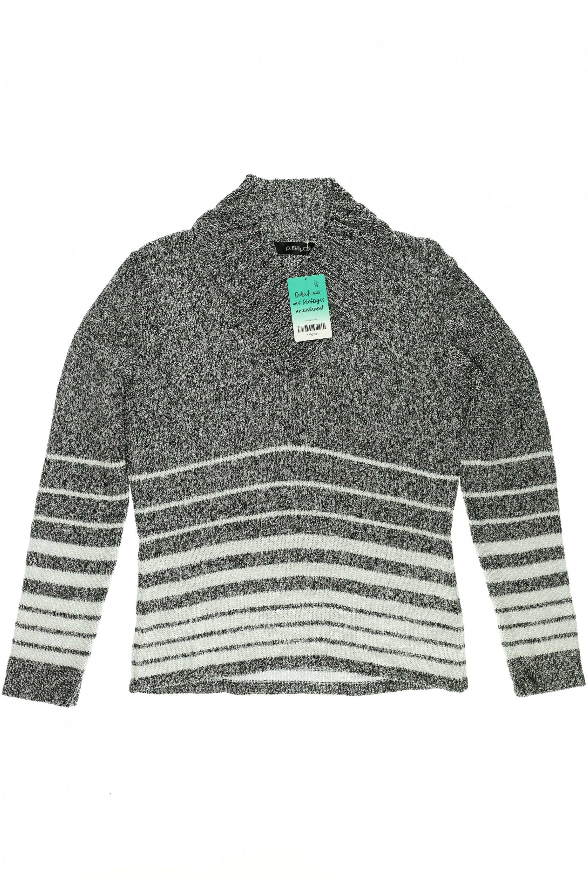 

passport Damen Pullover, grau, Gr.