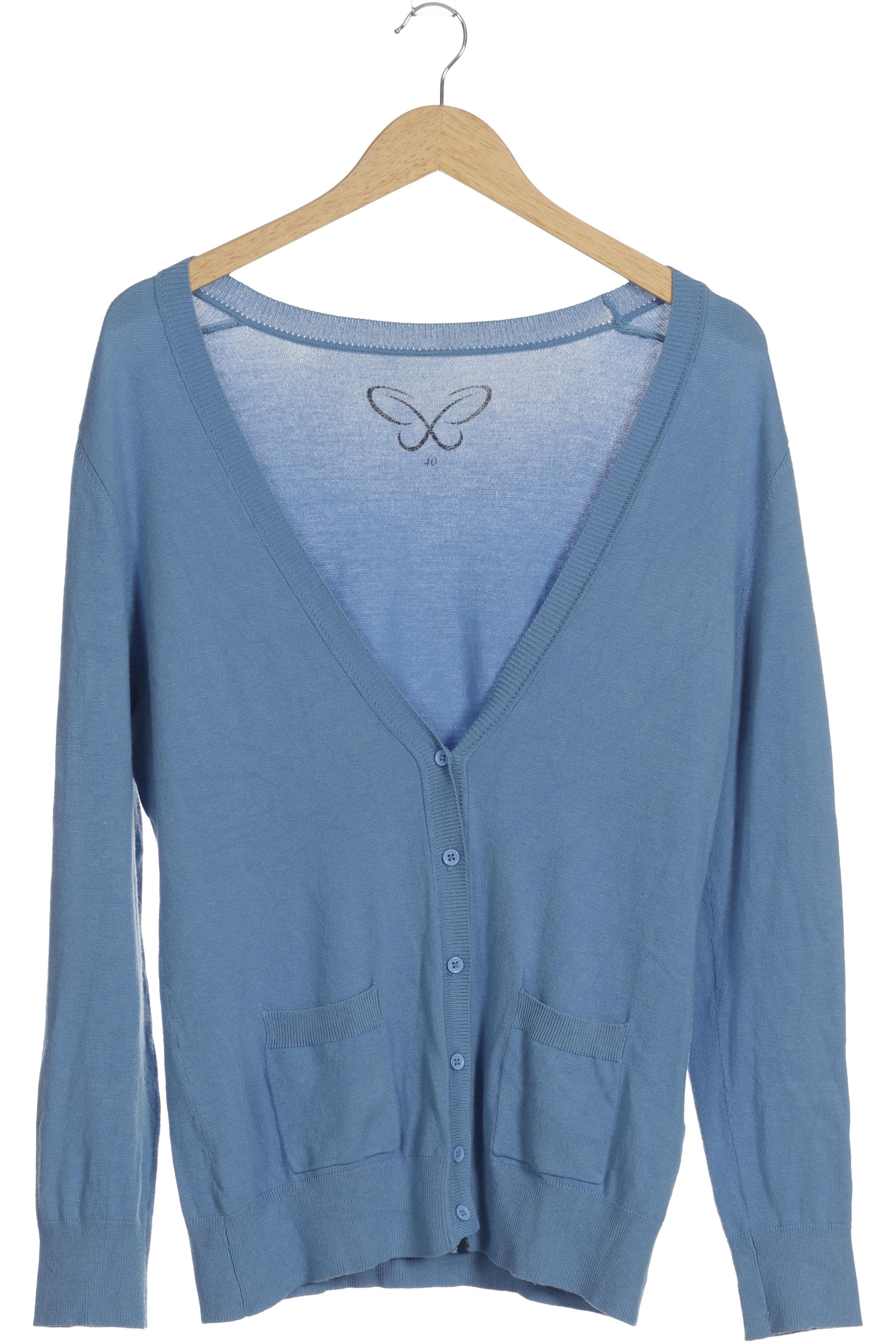 

passport Damen Strickjacke, blau, Gr. 40