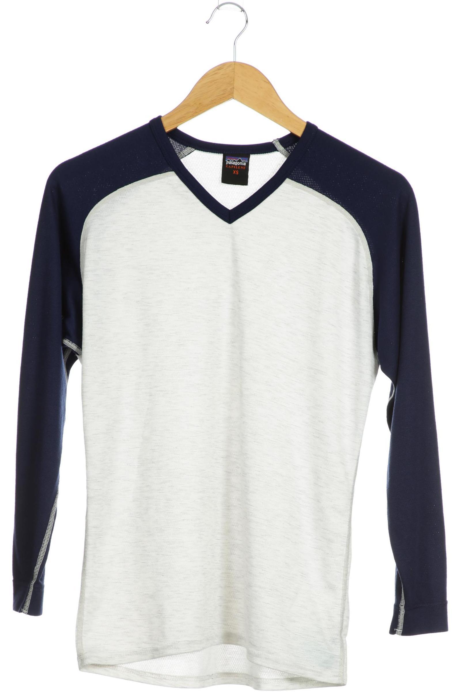 

patagonia Damen Langarmshirt, weiß, Gr.