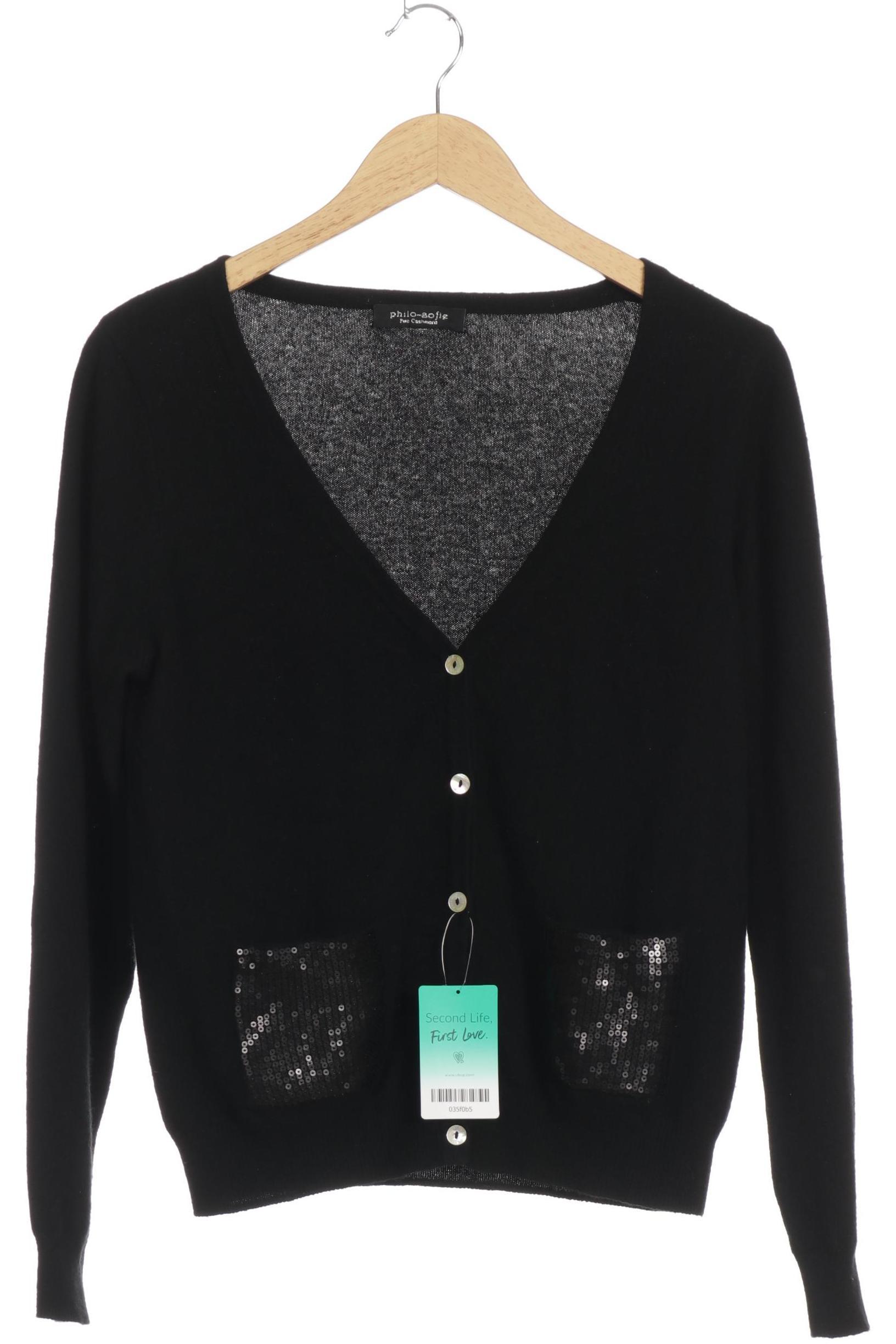 

philo sofie Damen Strickjacke, schwarz, Gr. 40