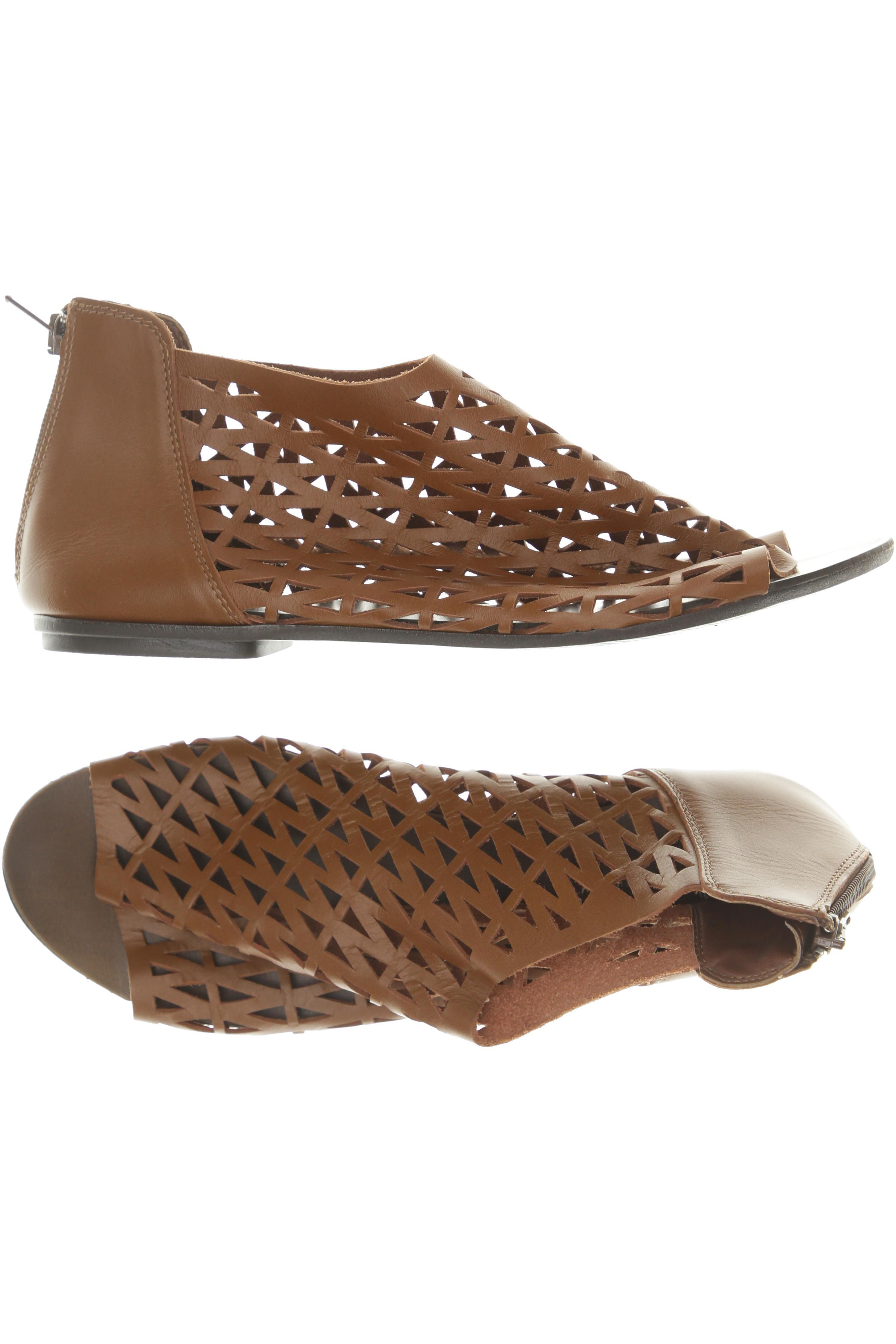 

pieces Damen Sandale, braun, Gr. 41