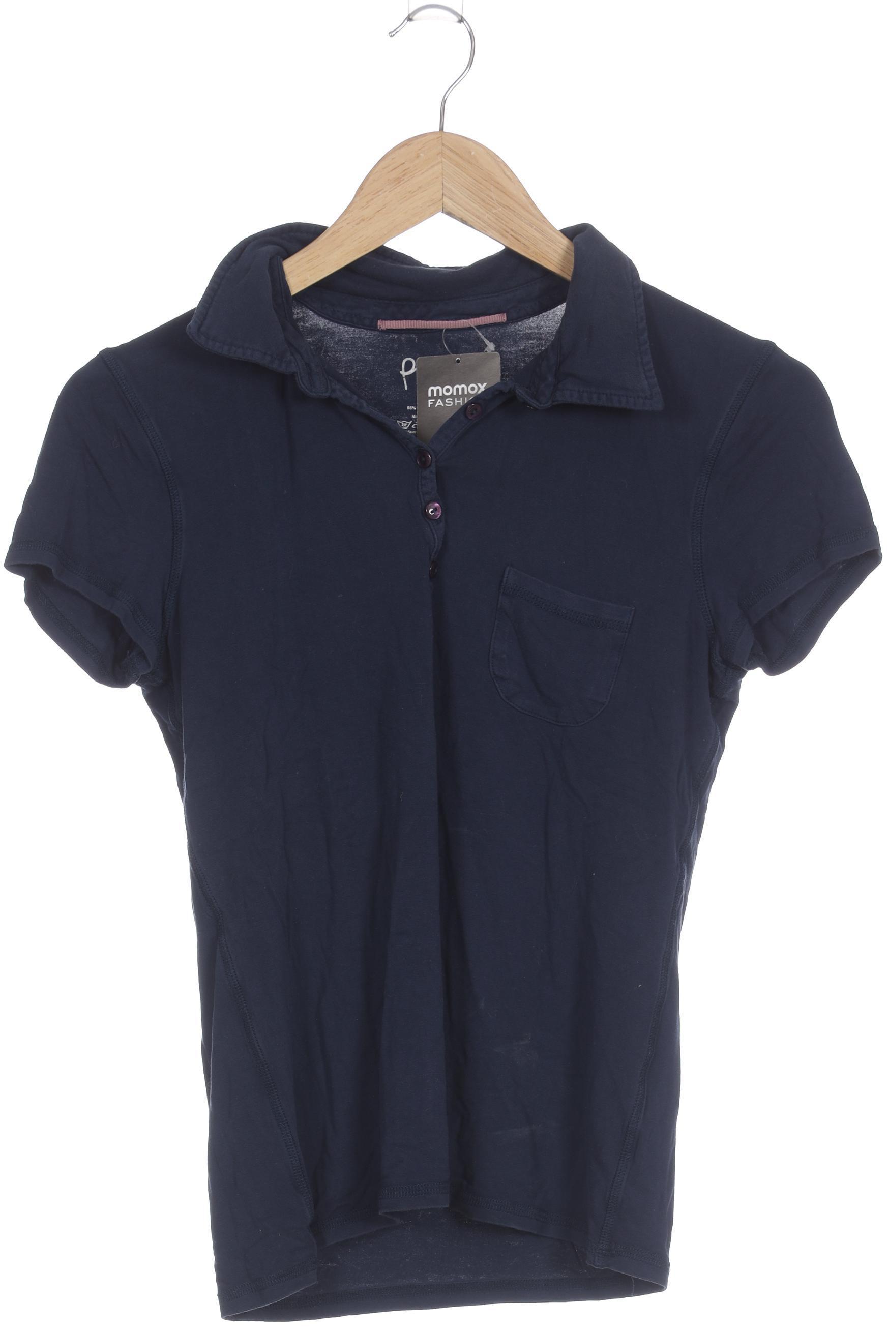 

puriti Damen Poloshirt, blau, Gr.