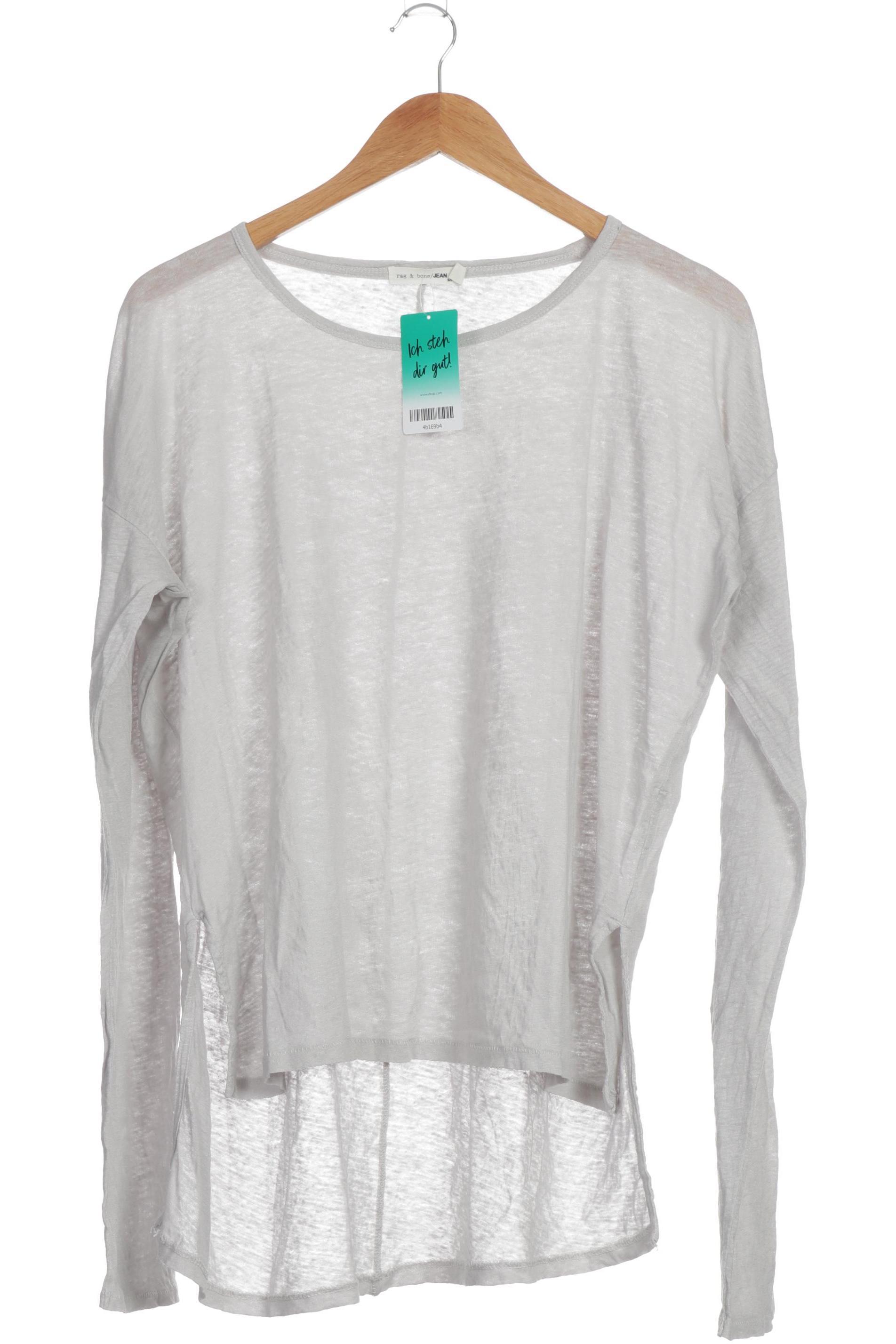 

rag & bone Damen Langarmshirt, grau, Gr.