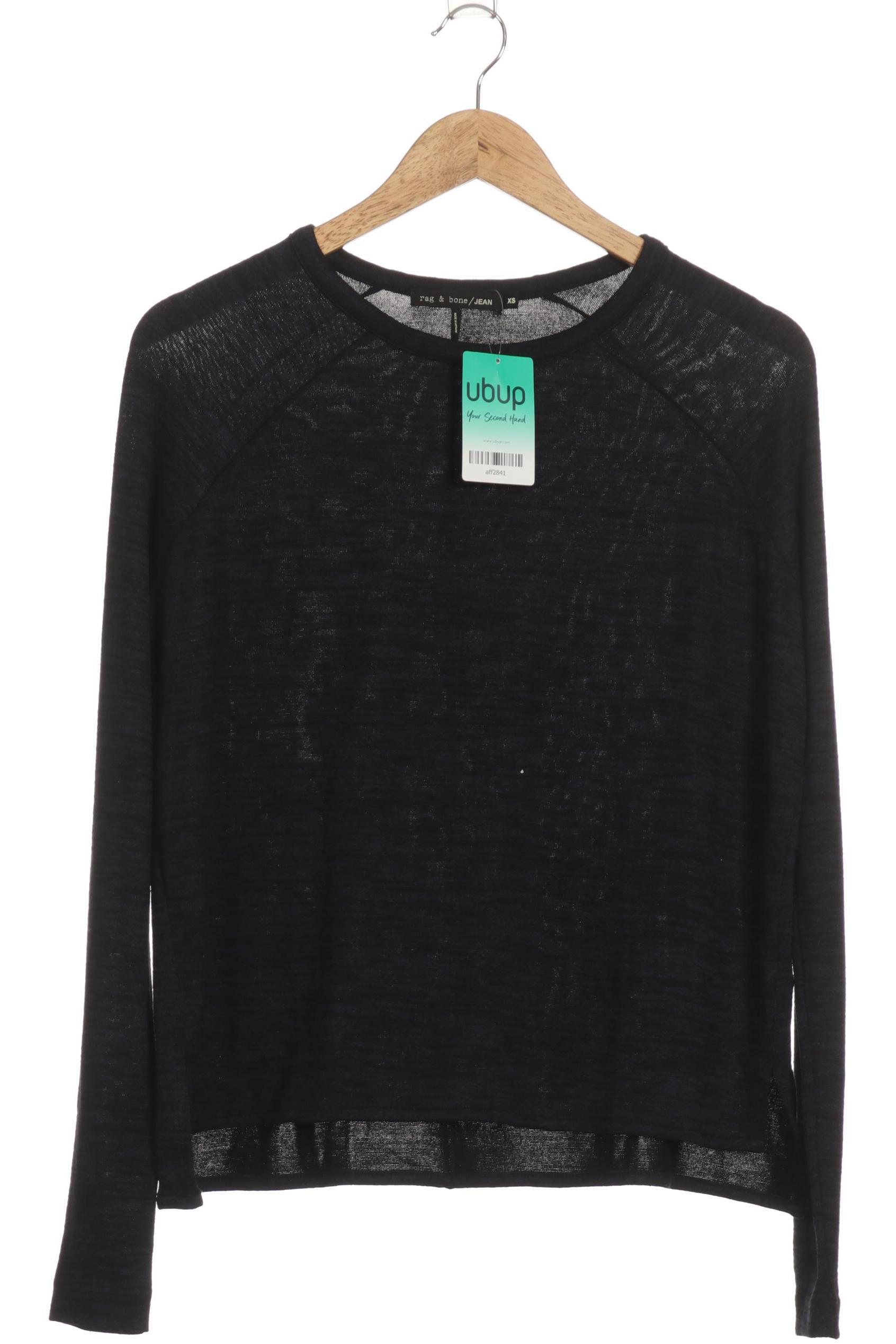 

rag & bone Damen Langarmshirt, blau, Gr.