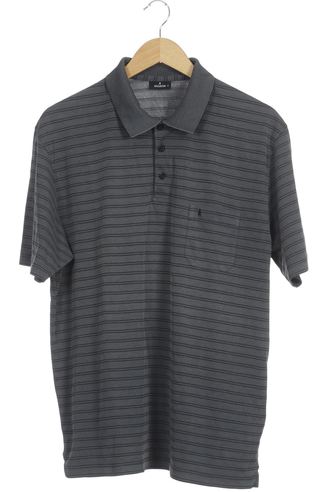 

ragman Herren Poloshirt, blau, Gr.