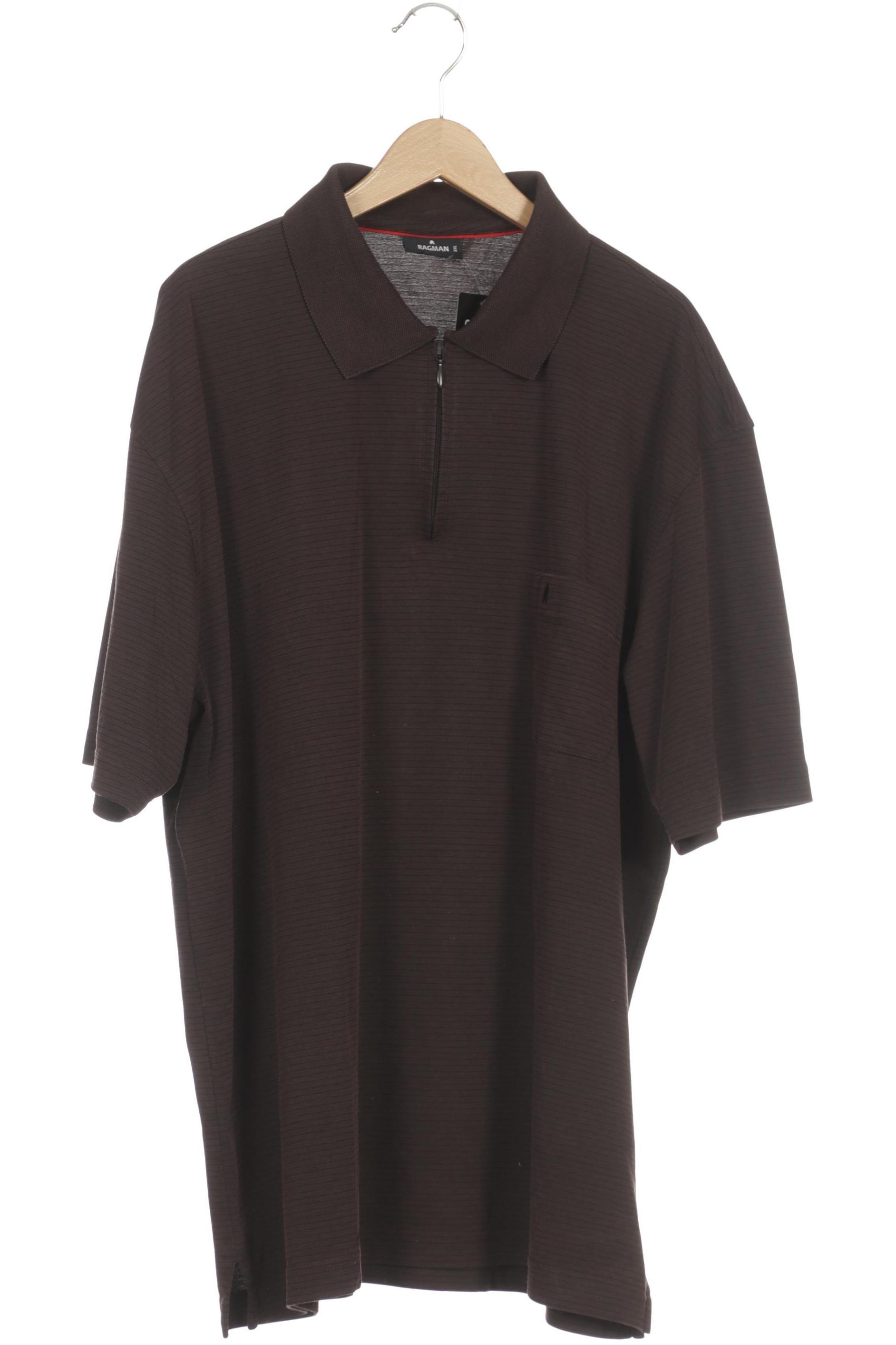 

ragman Herren Poloshirt, braun, Gr.