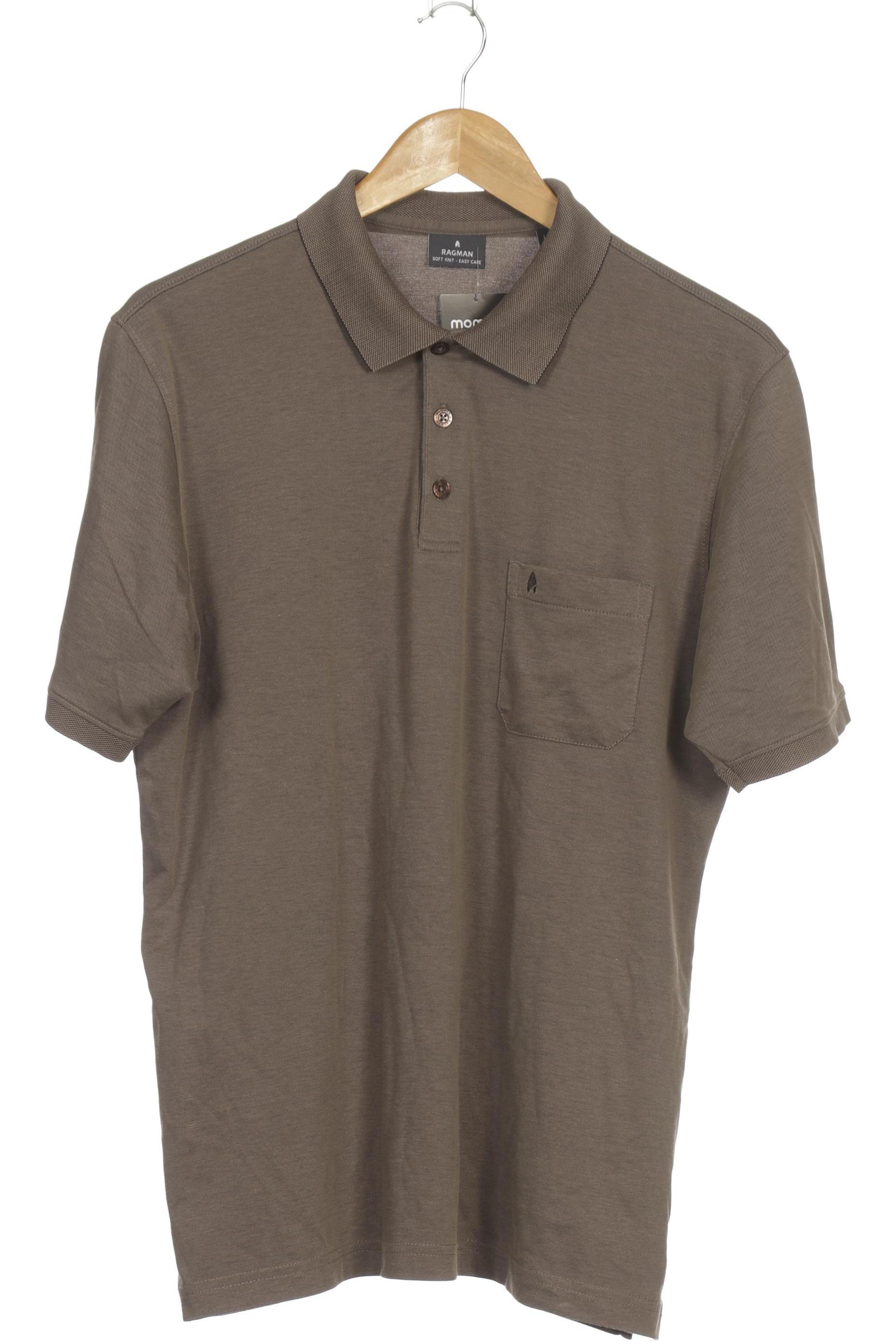 

ragman Herren Poloshirt, braun, Gr.