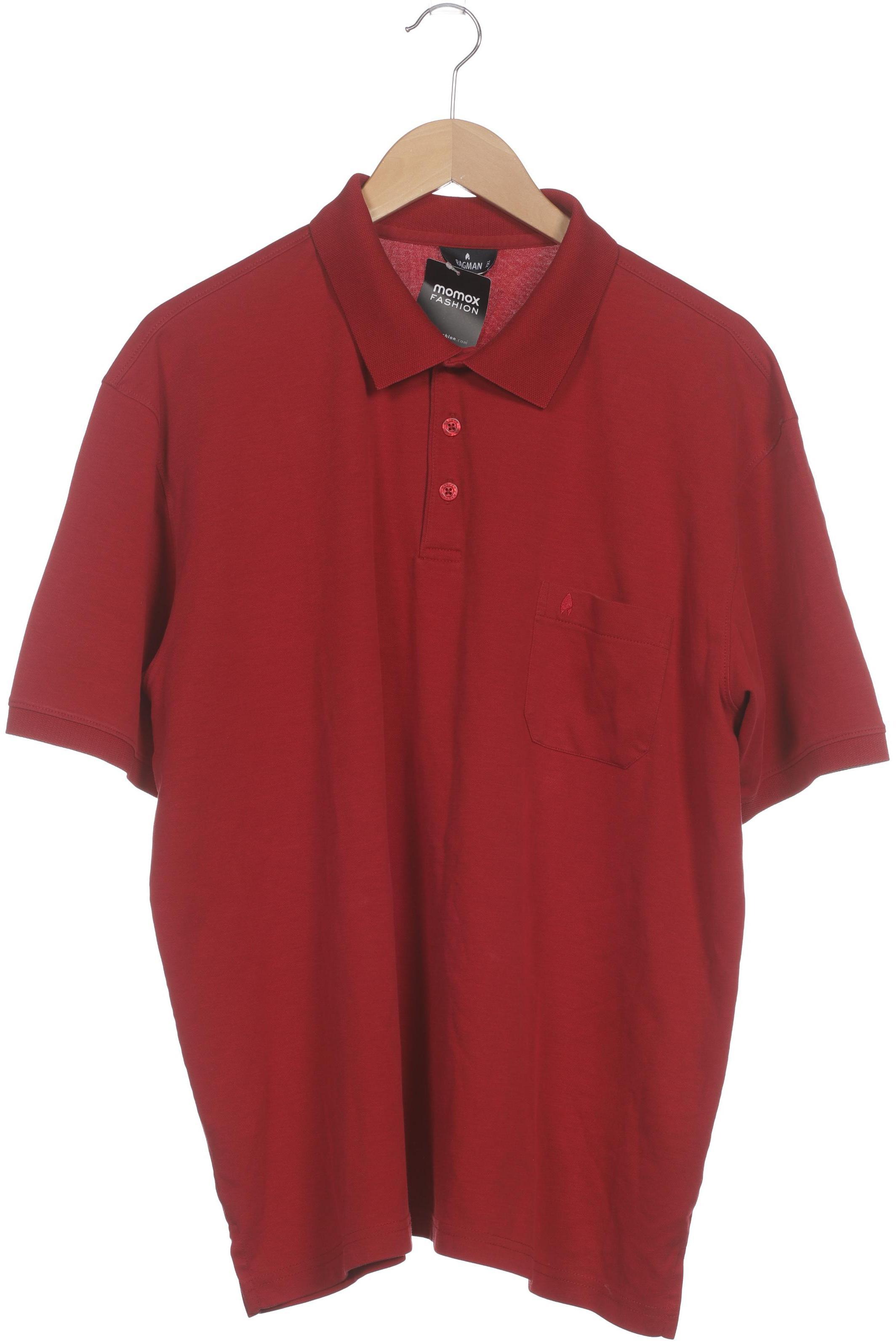 

ragman Herren Poloshirt, rot, Gr.
