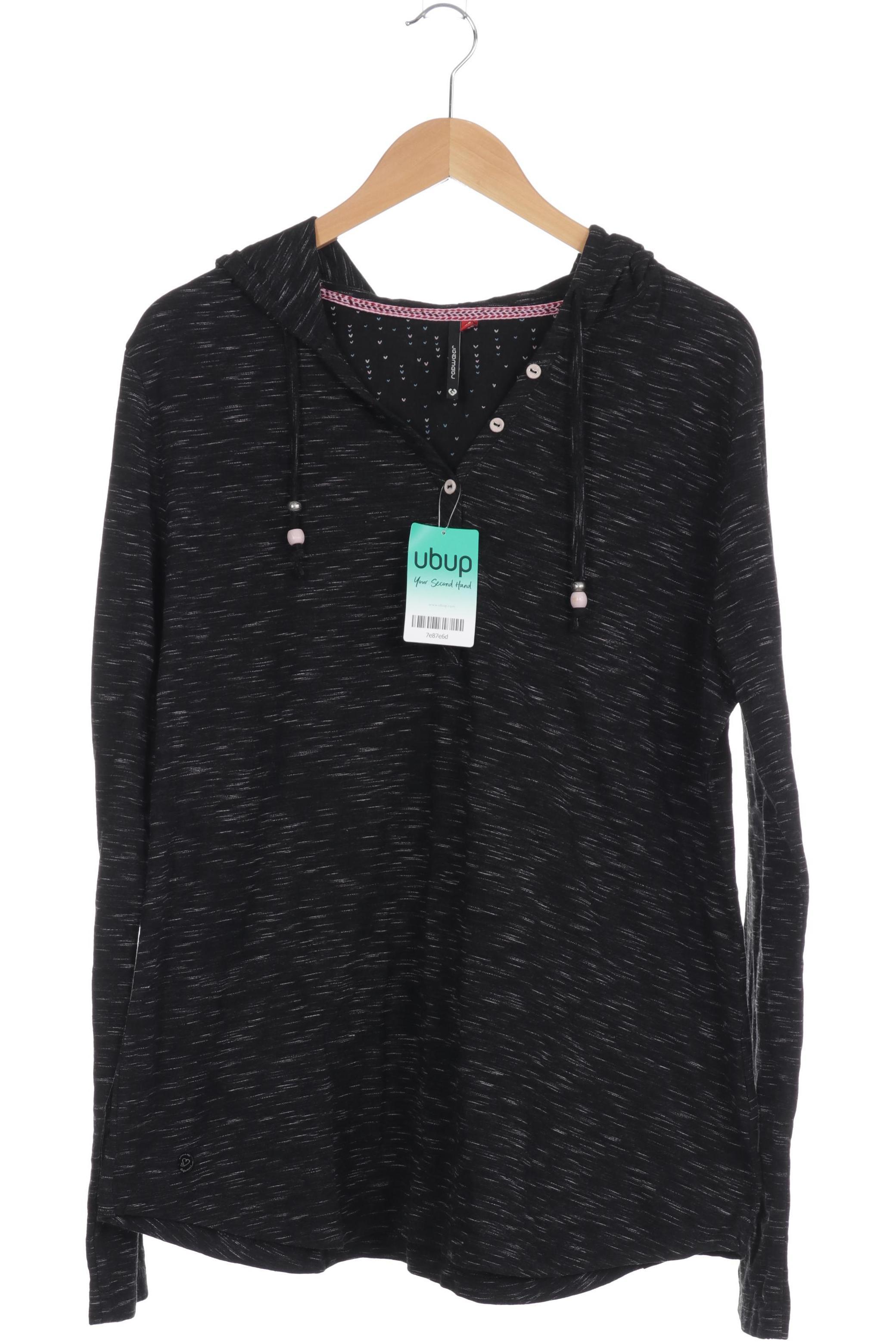 

ragwear Damen Kapuzenpullover, schwarz, Gr. 48