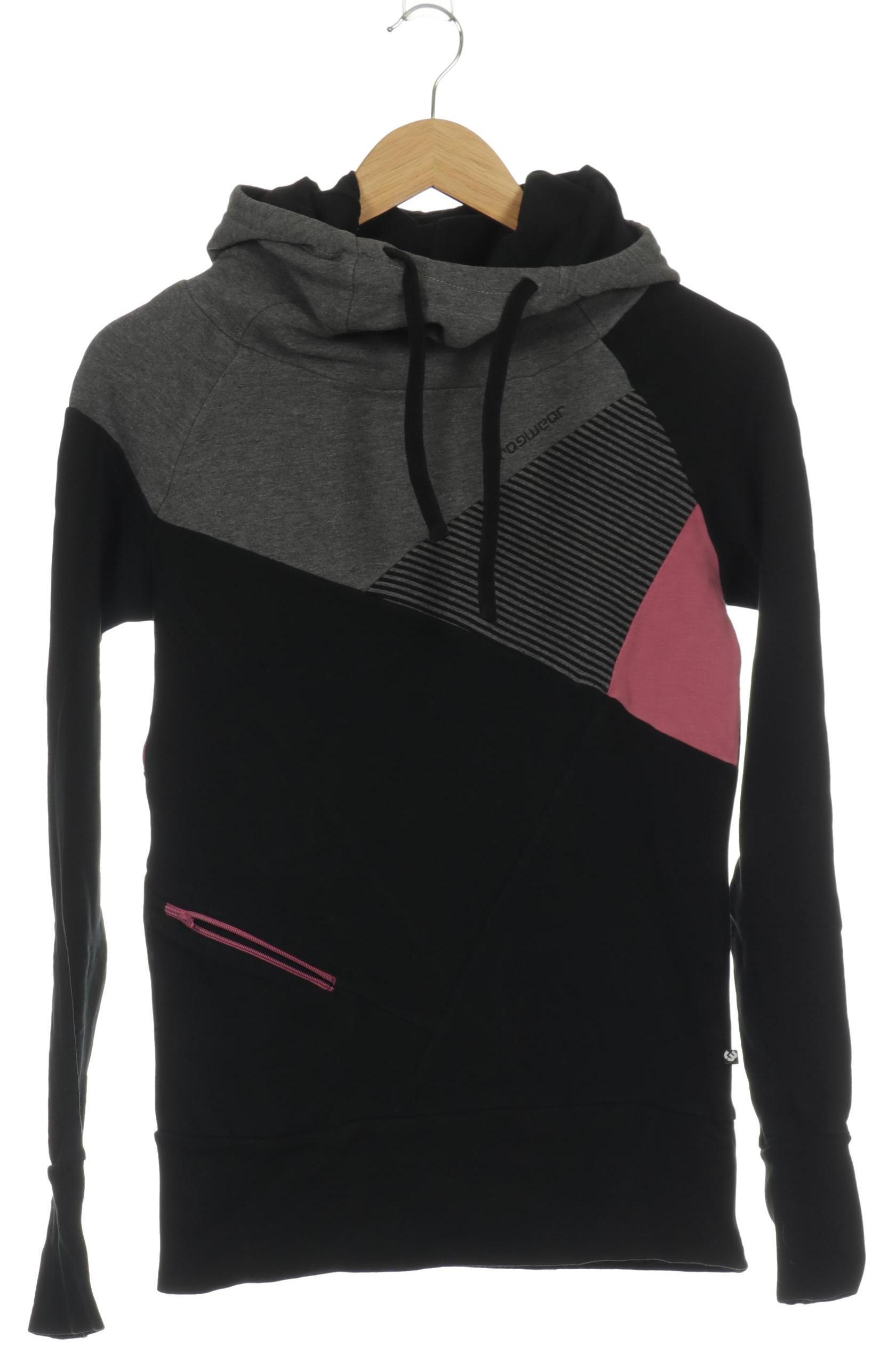 

ragwear Damen Kapuzenpullover, schwarz, Gr.