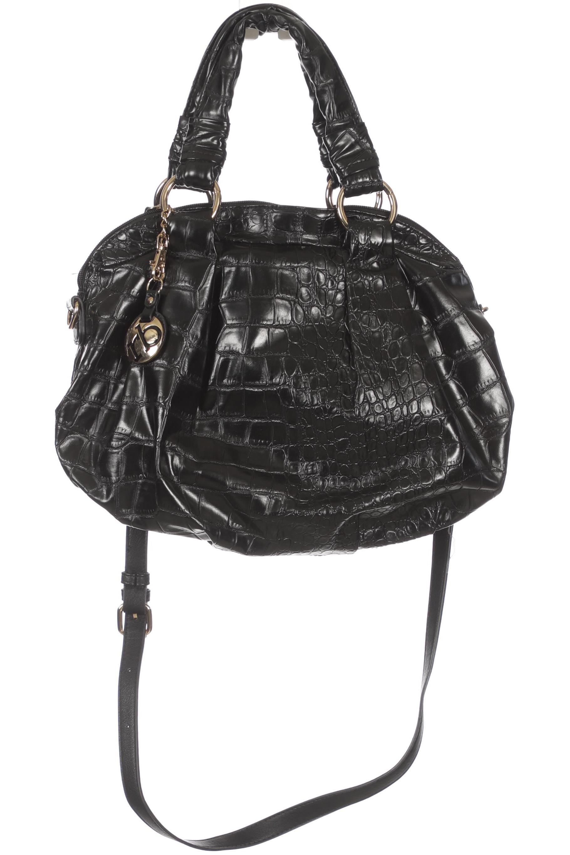 

roccobarocco Damen Handtasche, schwarz, Gr.