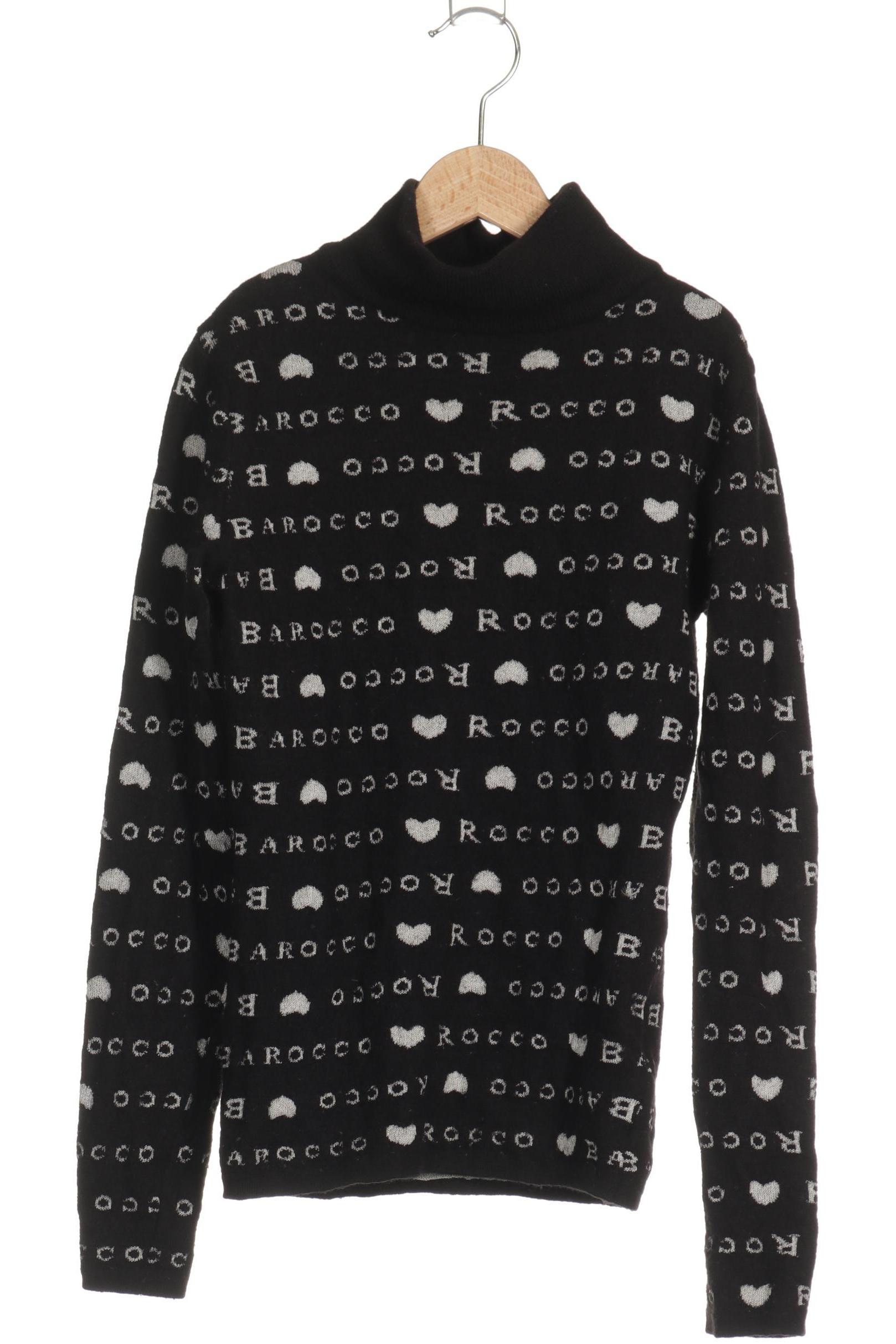 

roccobarocco Damen Sweatshirt, schwarz, Gr. 34