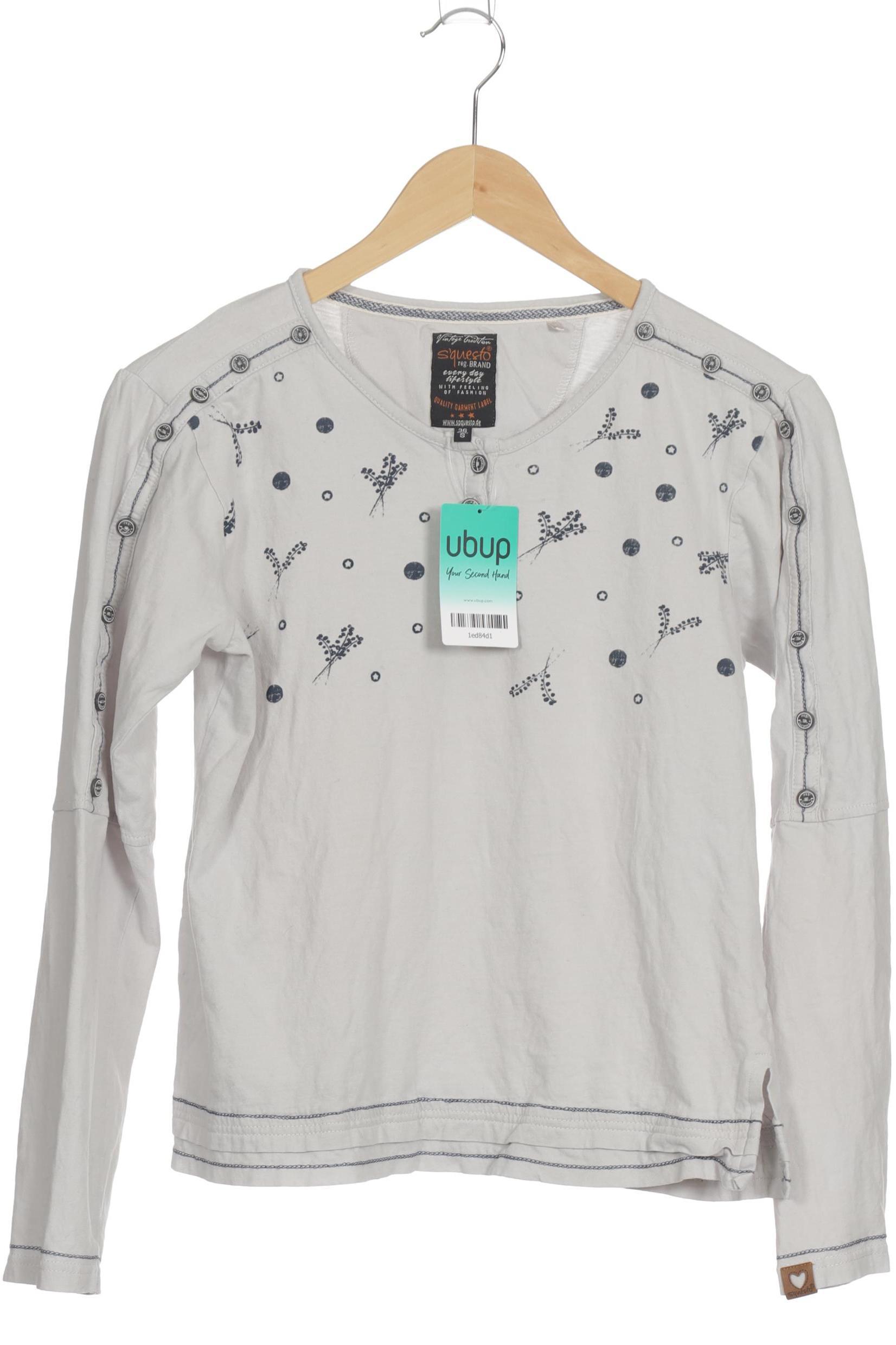 

s questo Damen Langarmshirt, grau, Gr. 36