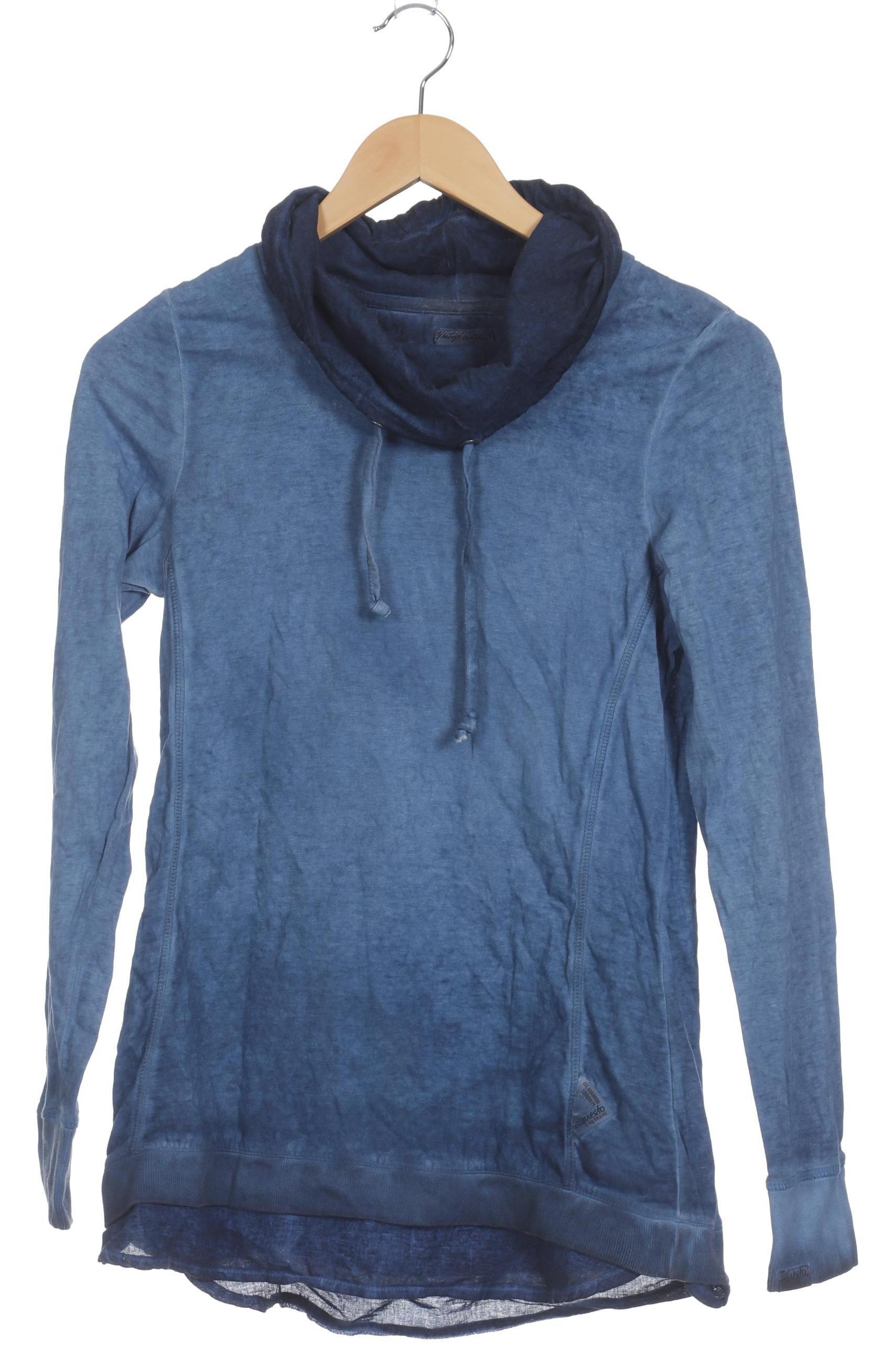 

s questo Damen Langarmshirt, blau, Gr. 36