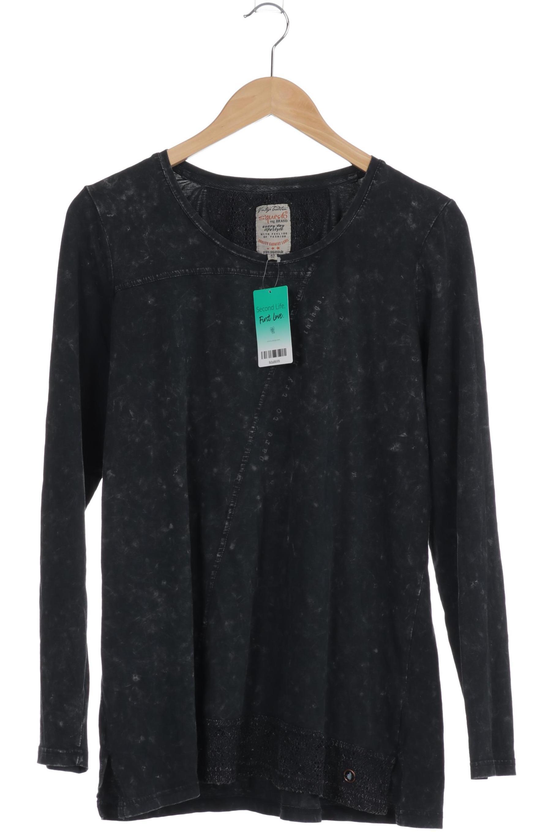 

s questo Damen Langarmshirt, grau, Gr. 42