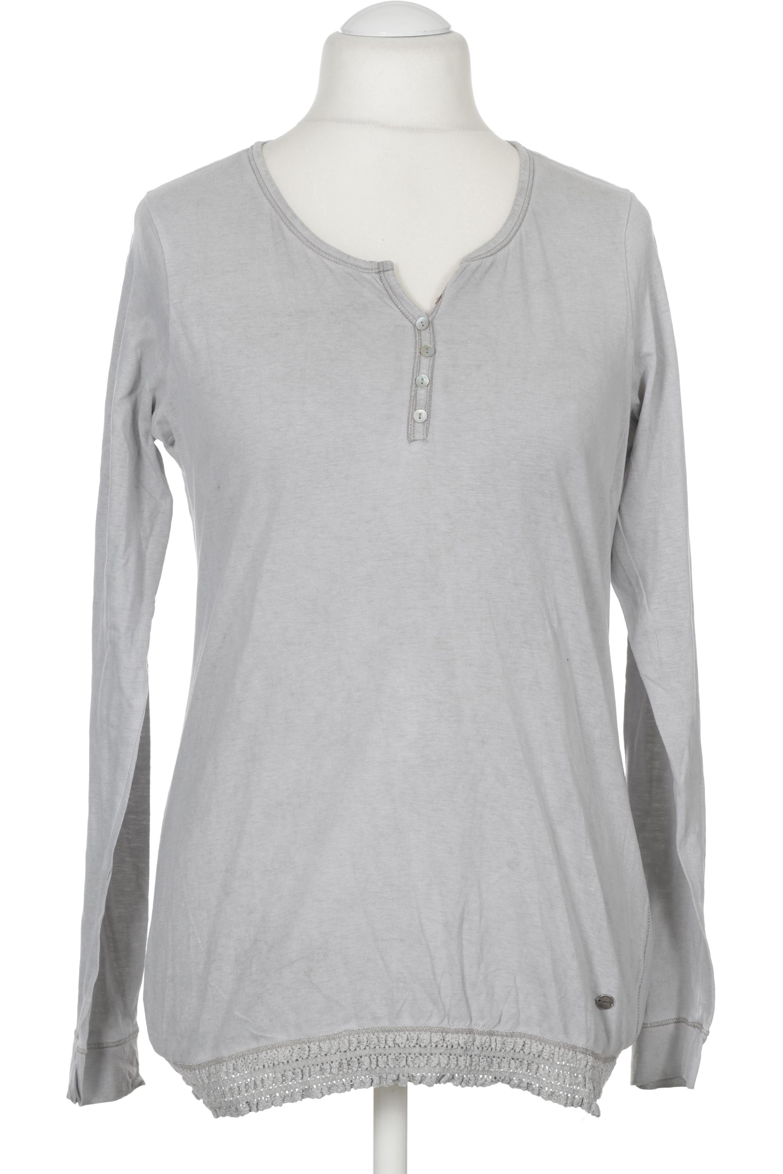 

s questo Damen Langarmshirt, grau, Gr.